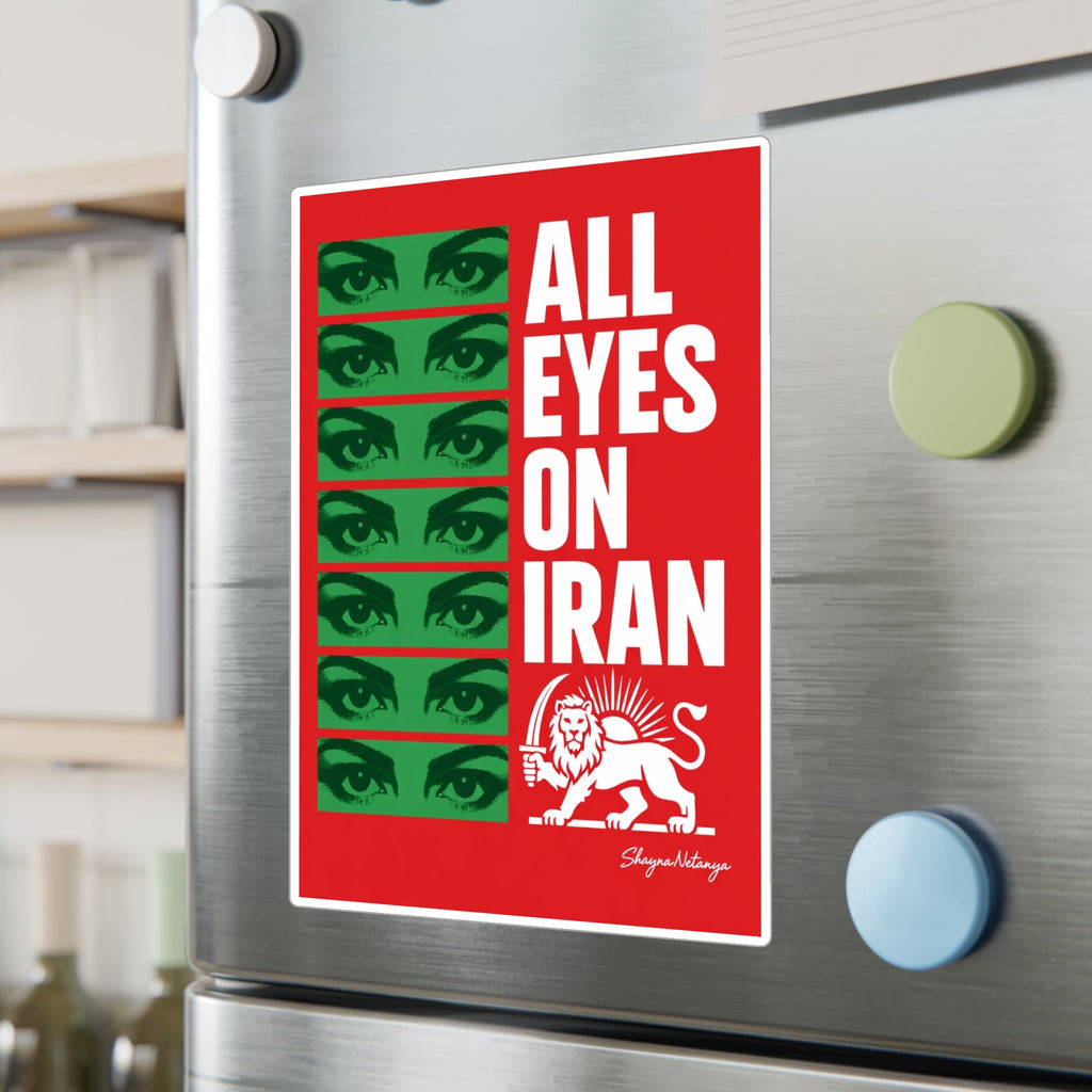 All Eyes On Iran Kiss-Cut Vinyl Decals