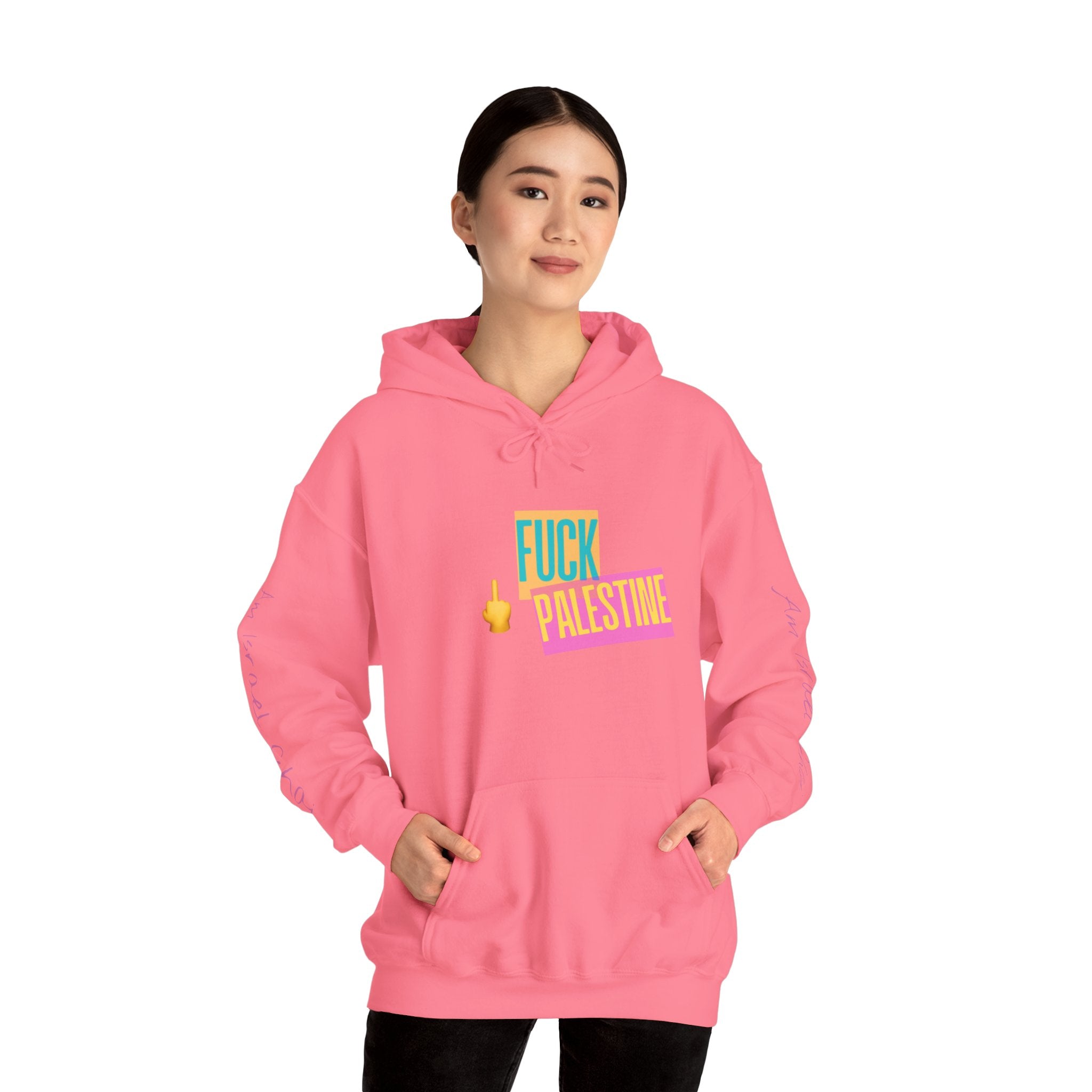 "Fuck Palestine" Unisex Heavy Blend™ Hooded Sweatshirt