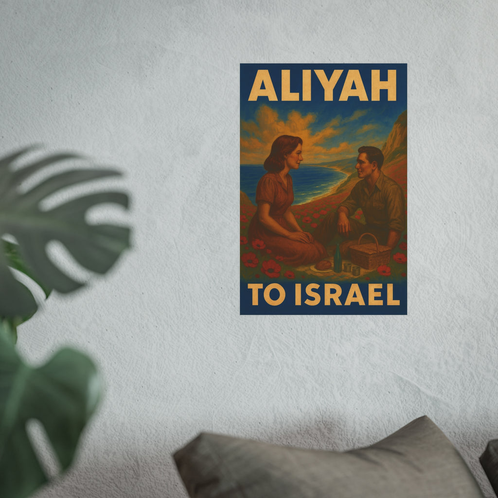 Aliyah Satin and Archival Matte Posters
