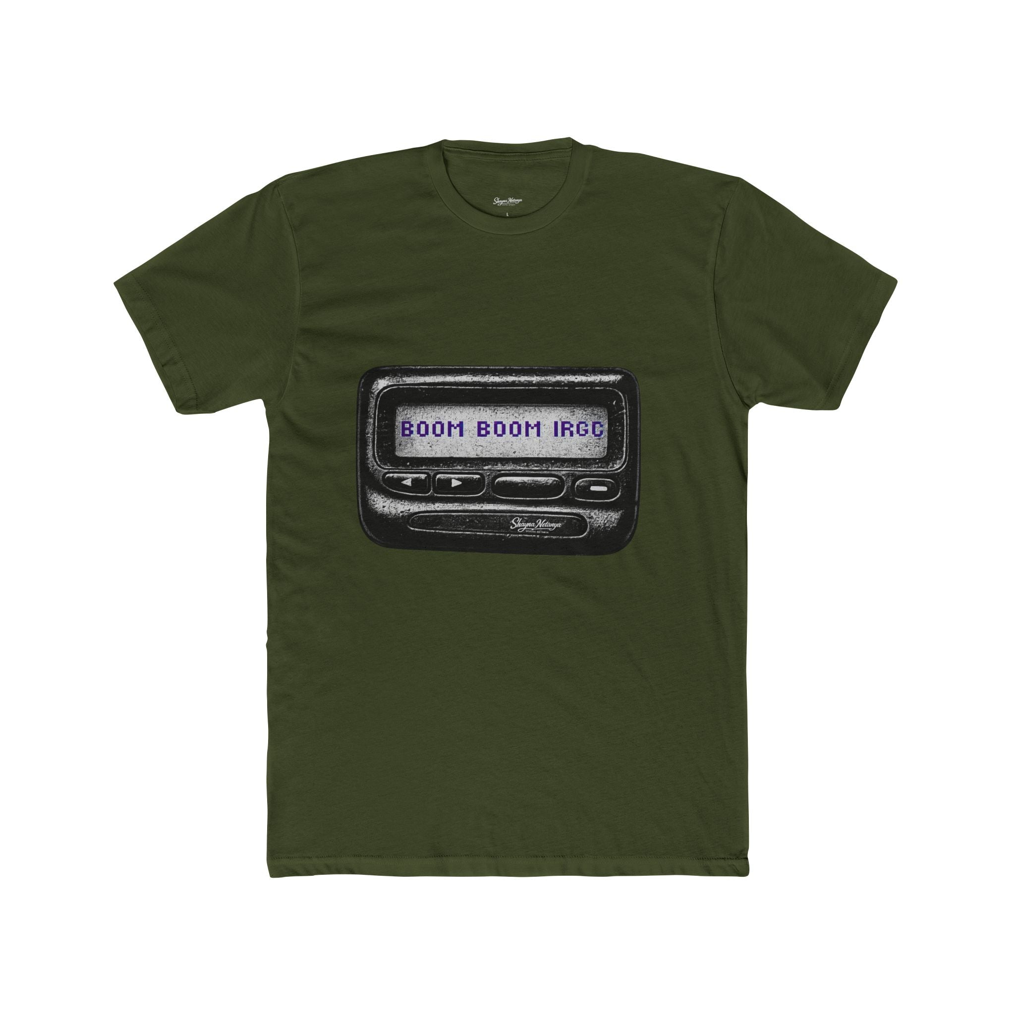 "Boom Boom" Unisex Cotton Crew Tee