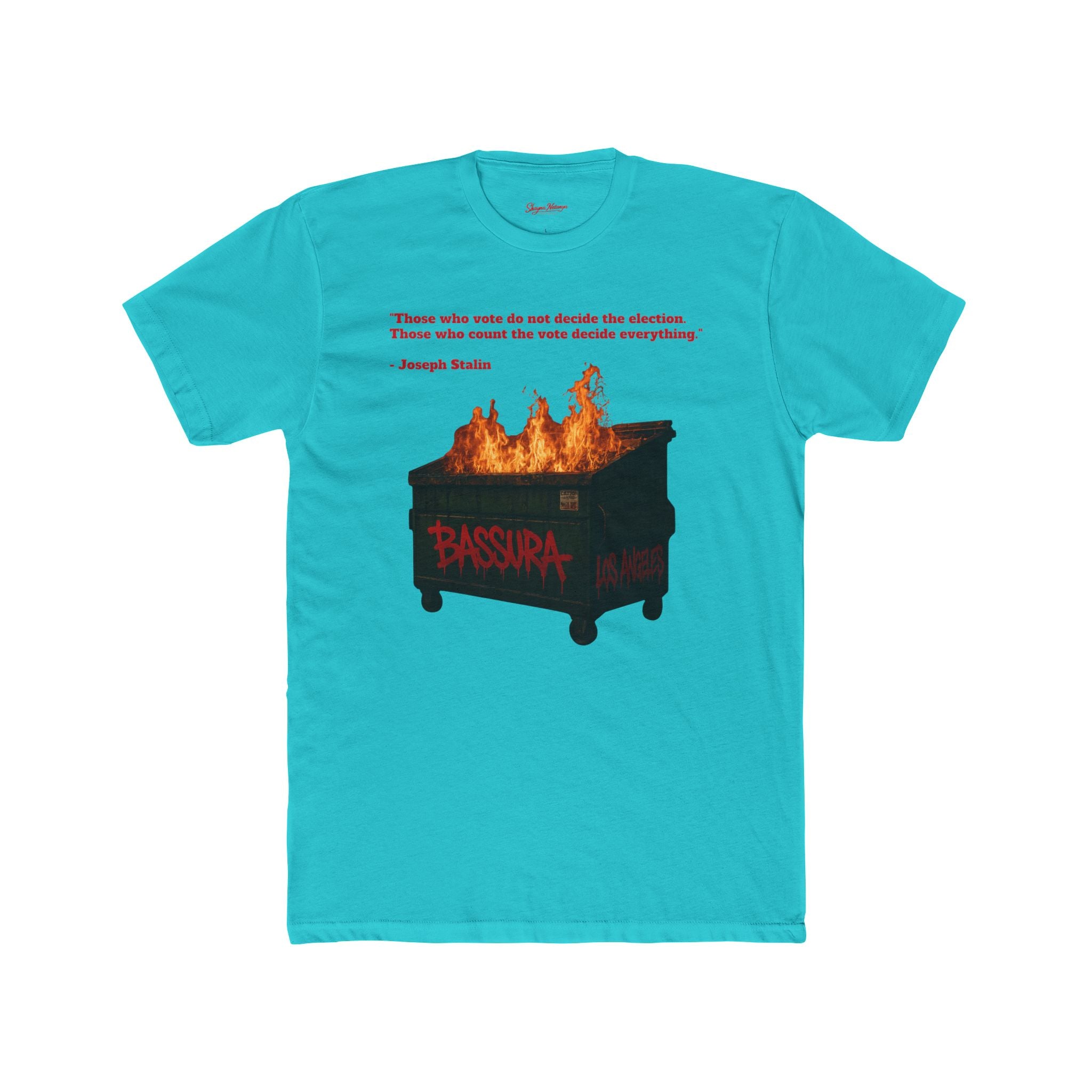 "Bassura" Unisex Cotton Crew Tee