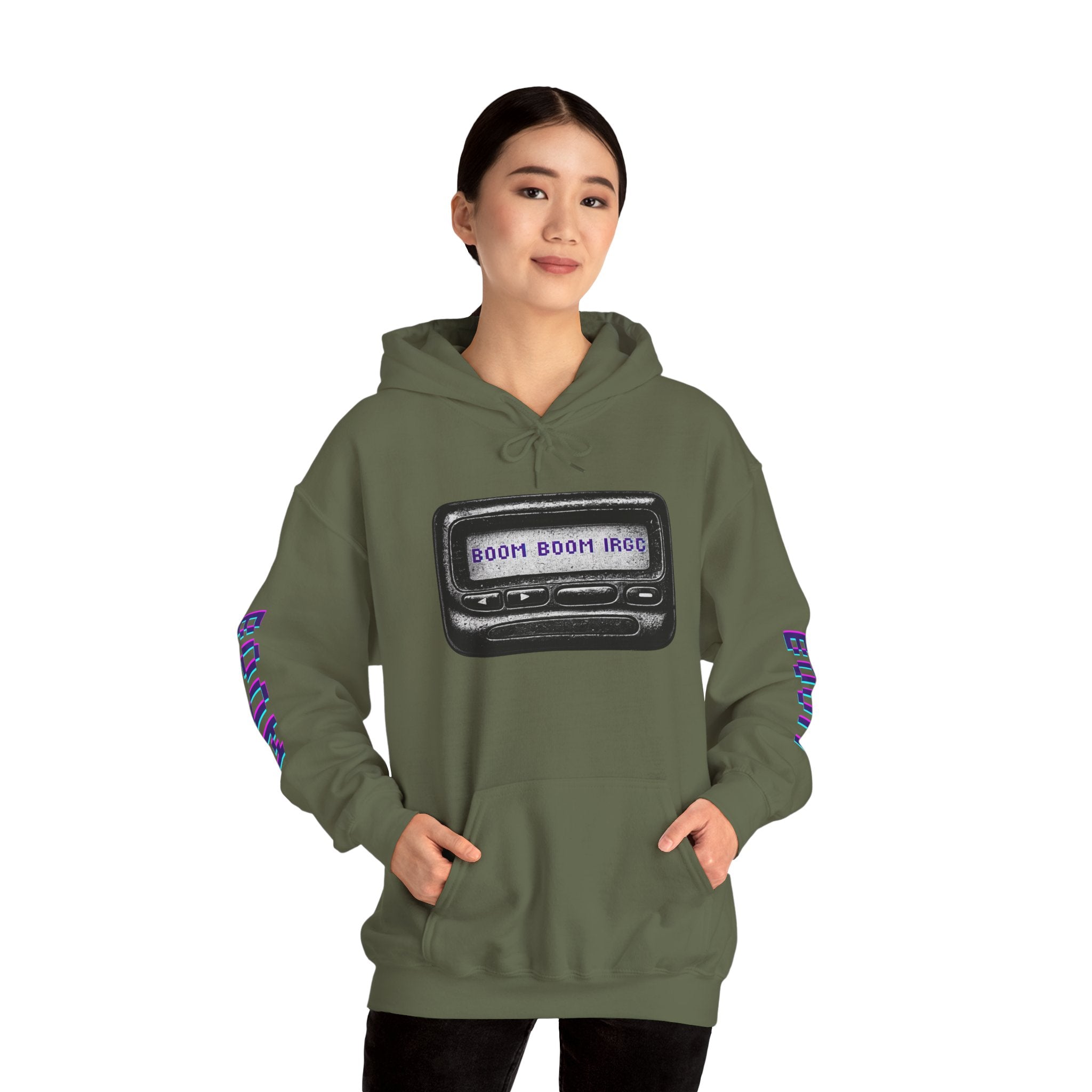 "BOOM" Unisex Heavy Blend™ Hooded Sweatshirt