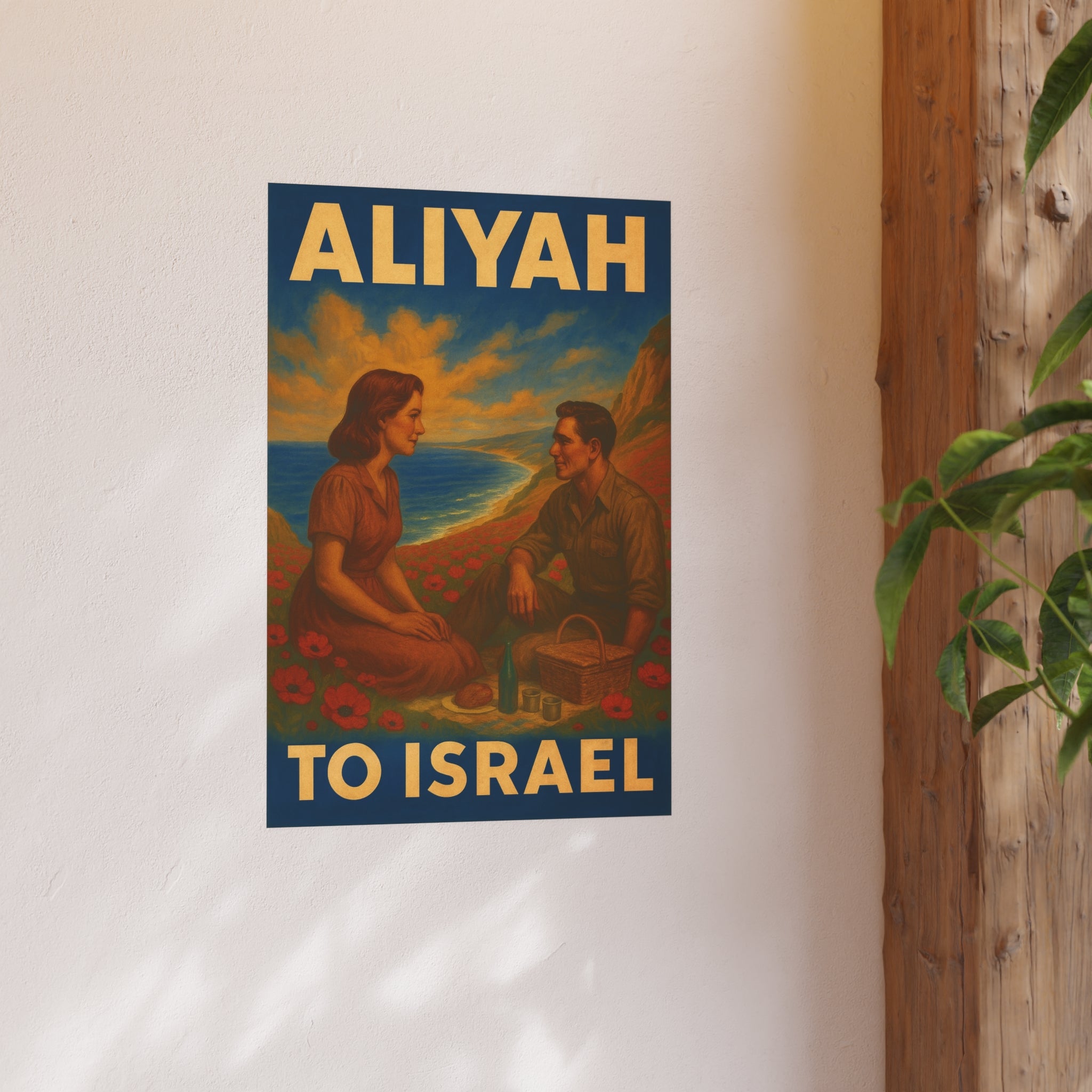 Aliyah Satin and Archival Matte Posters