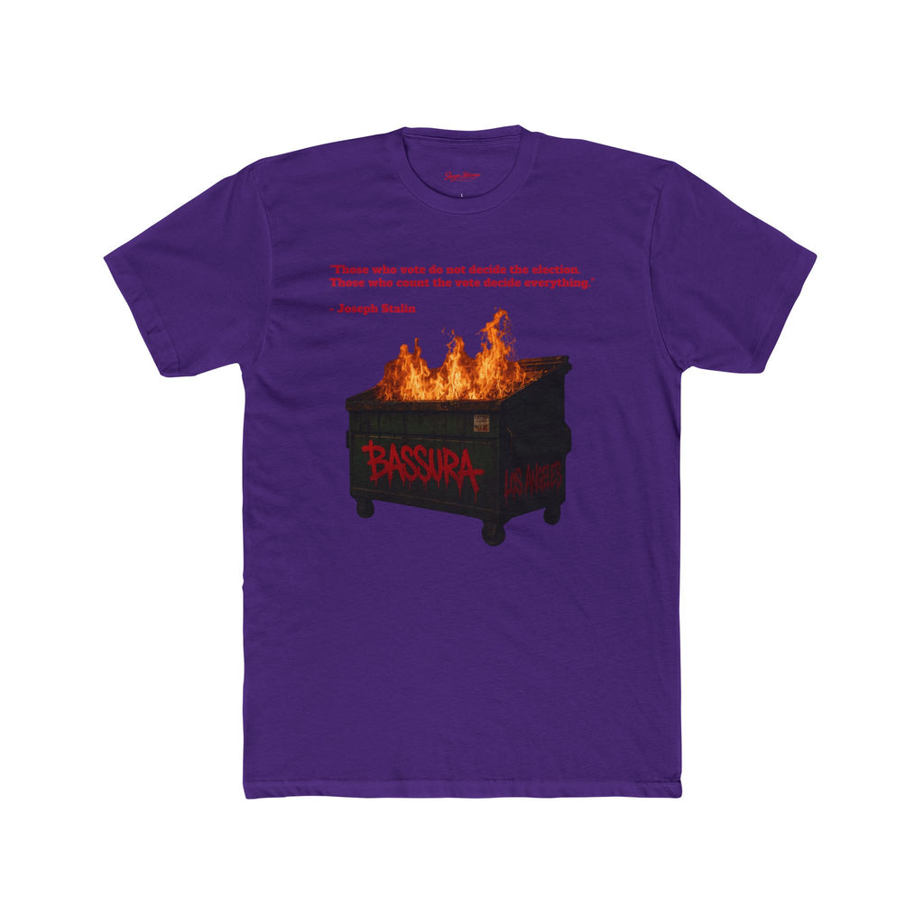 "Bassura" Unisex Cotton Crew Tee