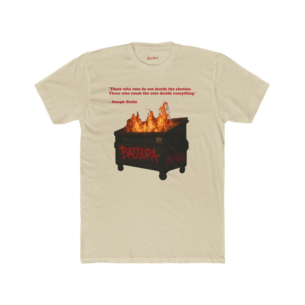 "Bassura" Unisex Cotton Crew Tee