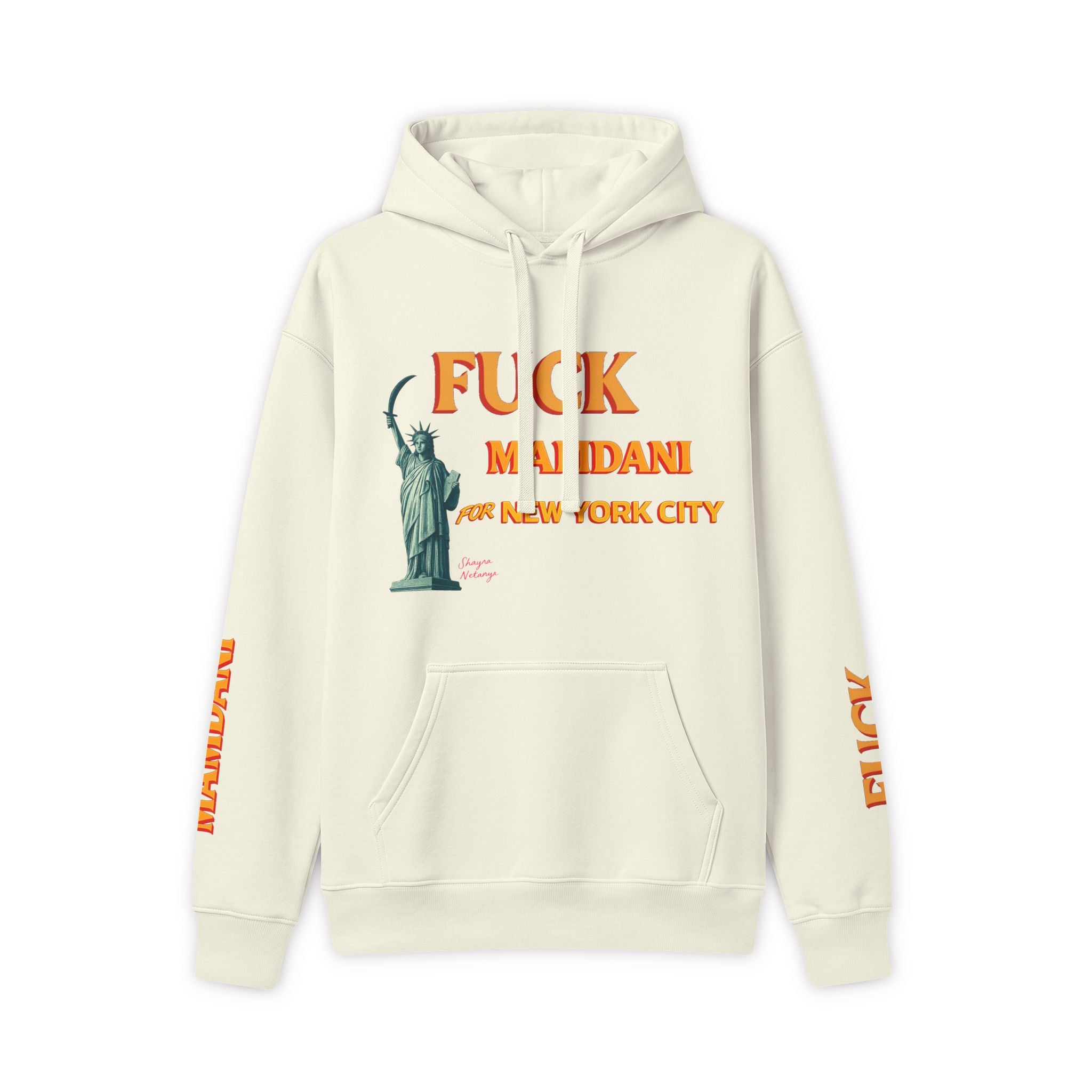 "FCK Mamdani" Unisex Hammer Maxweight Hooded Sweatshirt