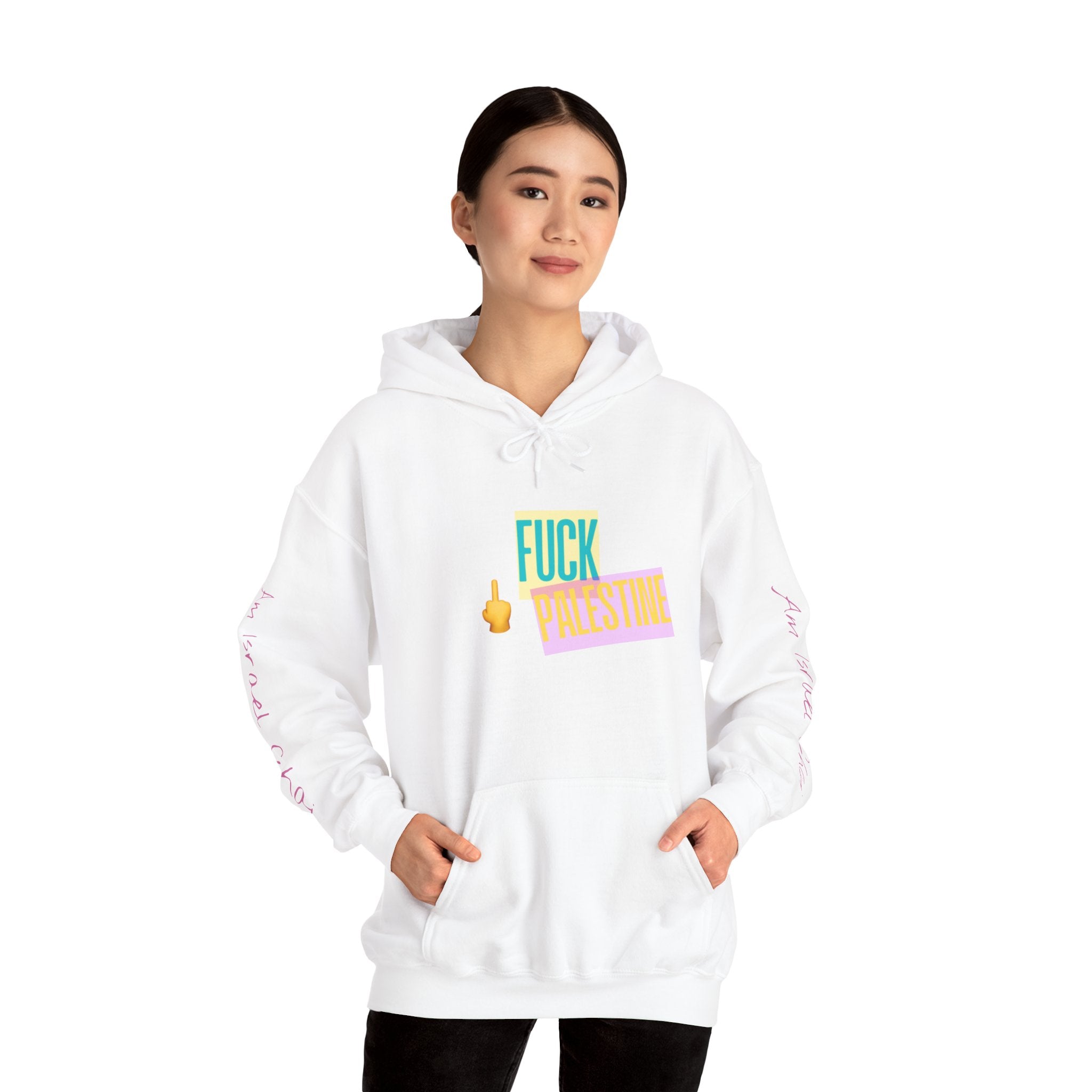"Fuck Palestine" Unisex Heavy Blend™ Hooded Sweatshirt