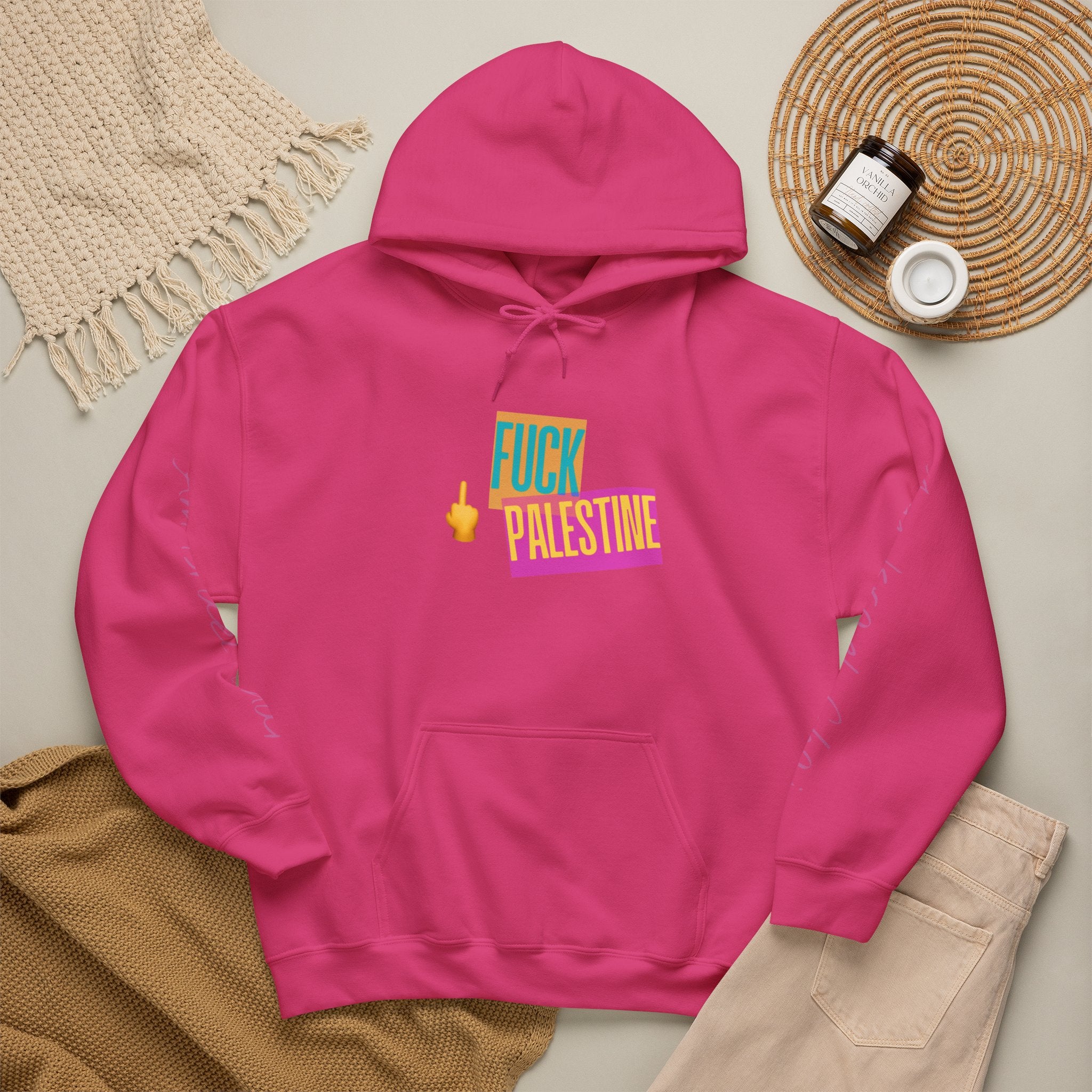 "Fuck Palestine" Unisex Heavy Blend™ Hooded Sweatshirt