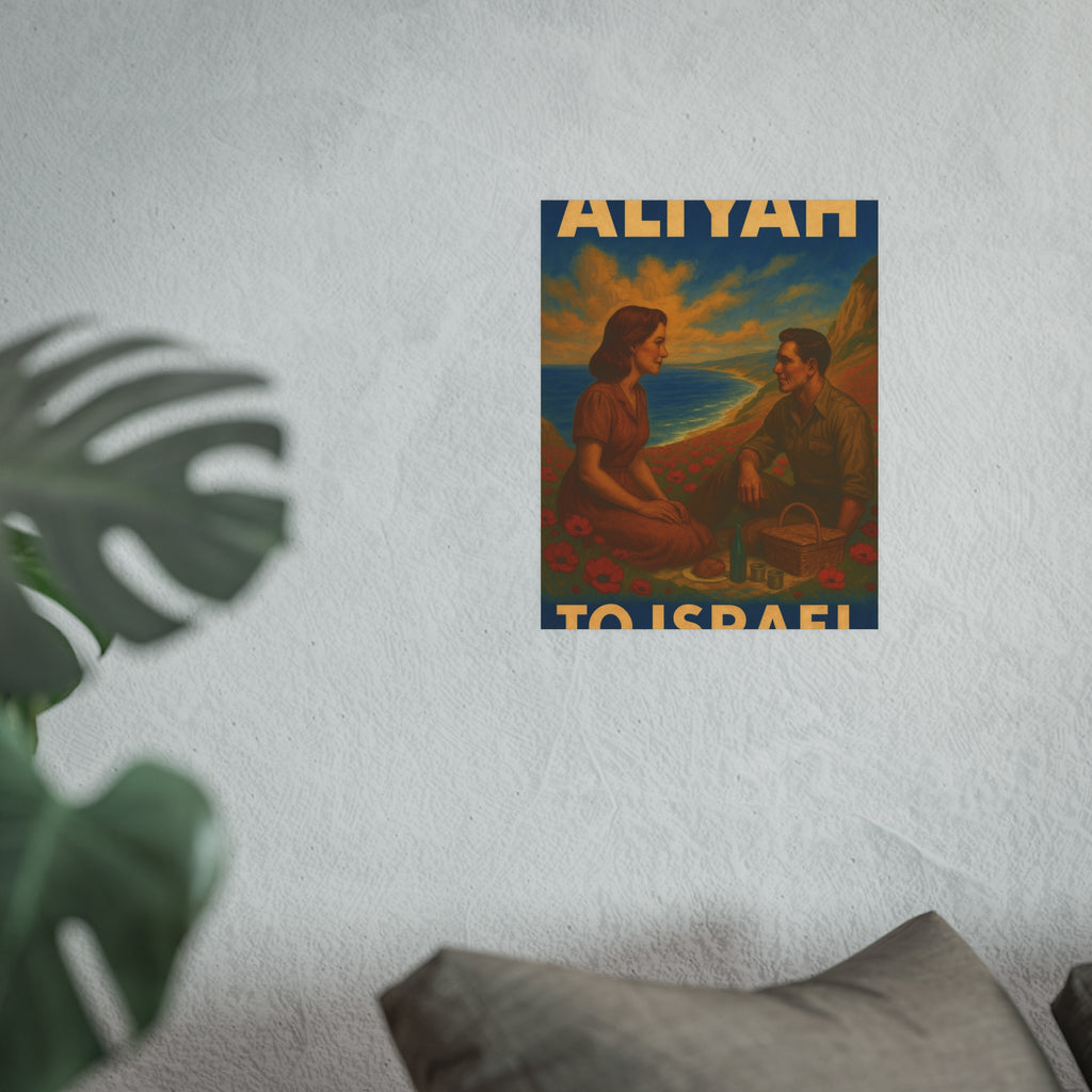 Aliyah Satin and Archival Matte Posters
