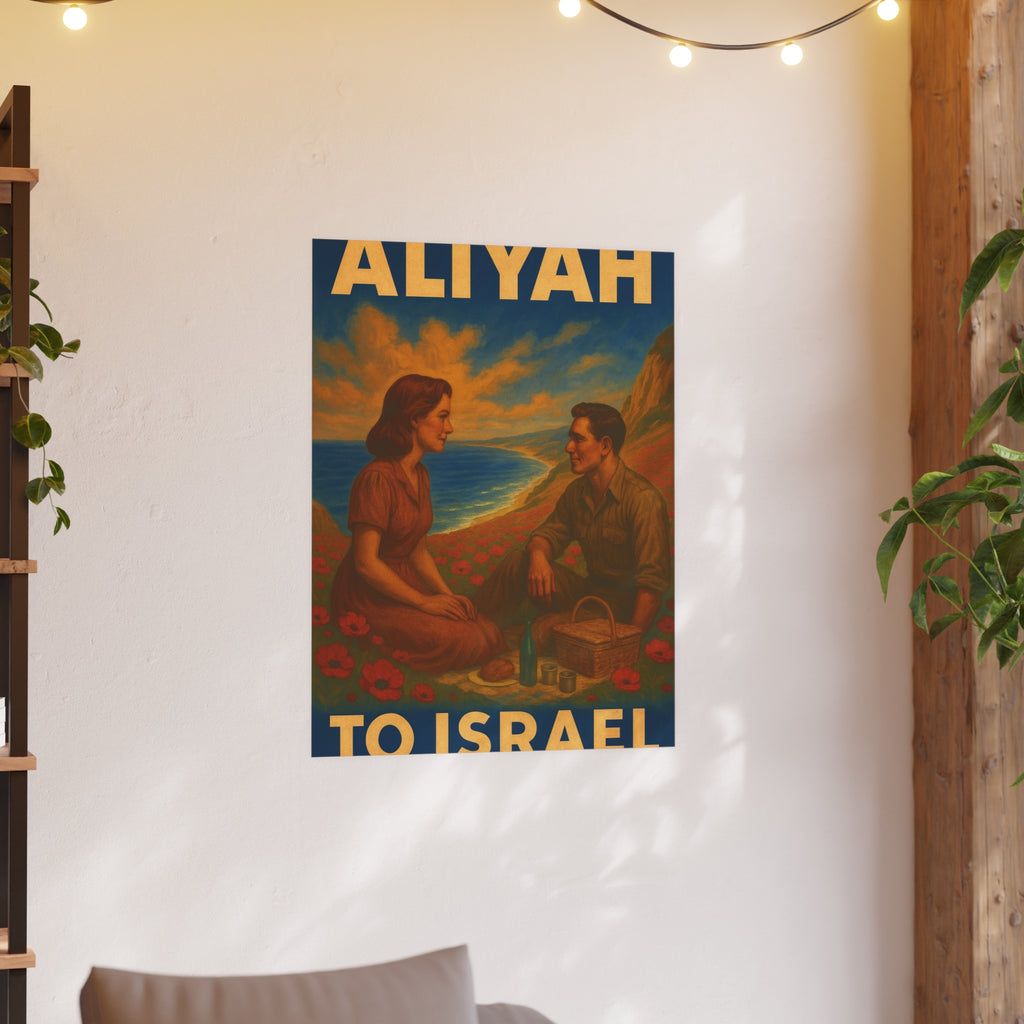 Aliyah Satin and Archival Matte Posters