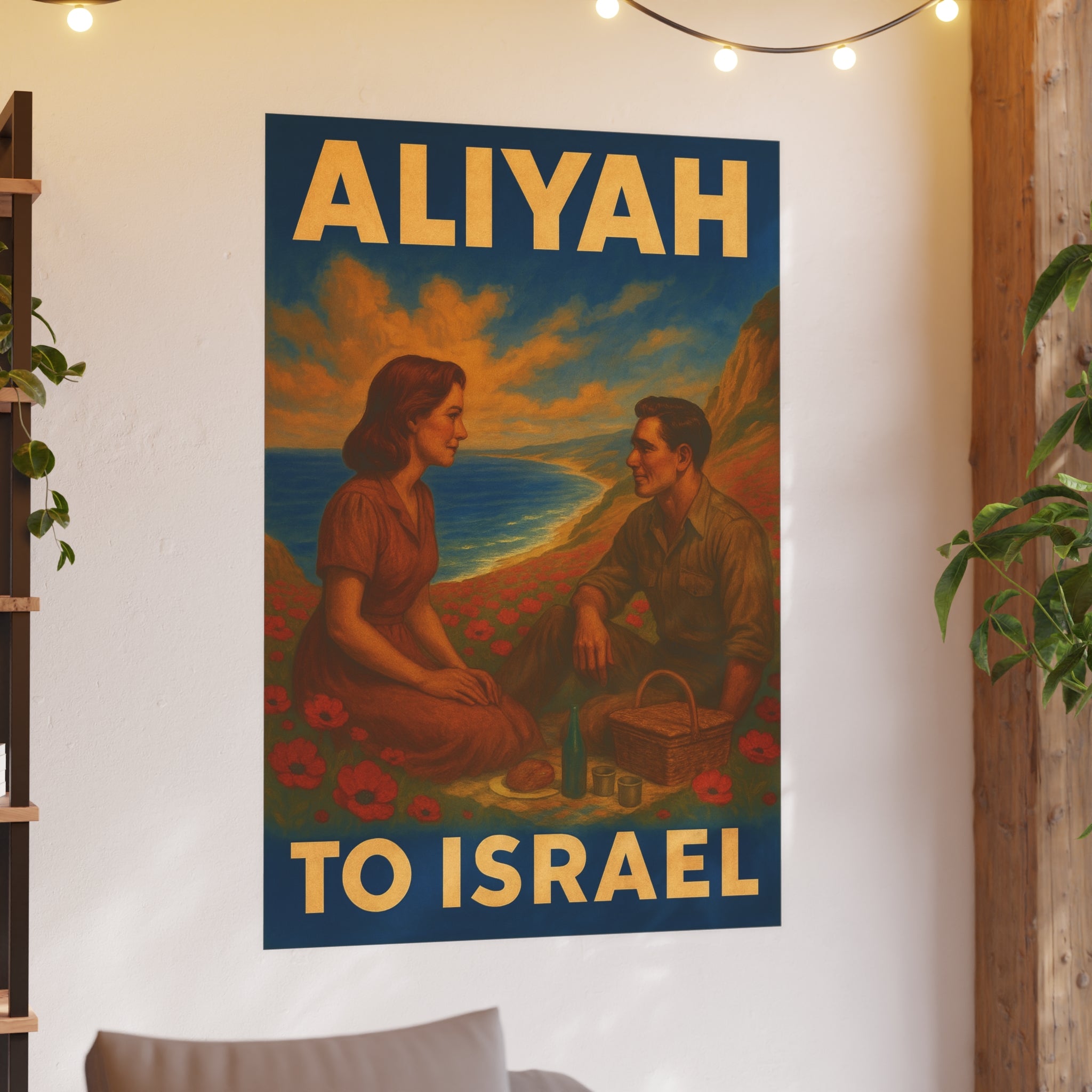Aliyah Satin and Archival Matte Posters