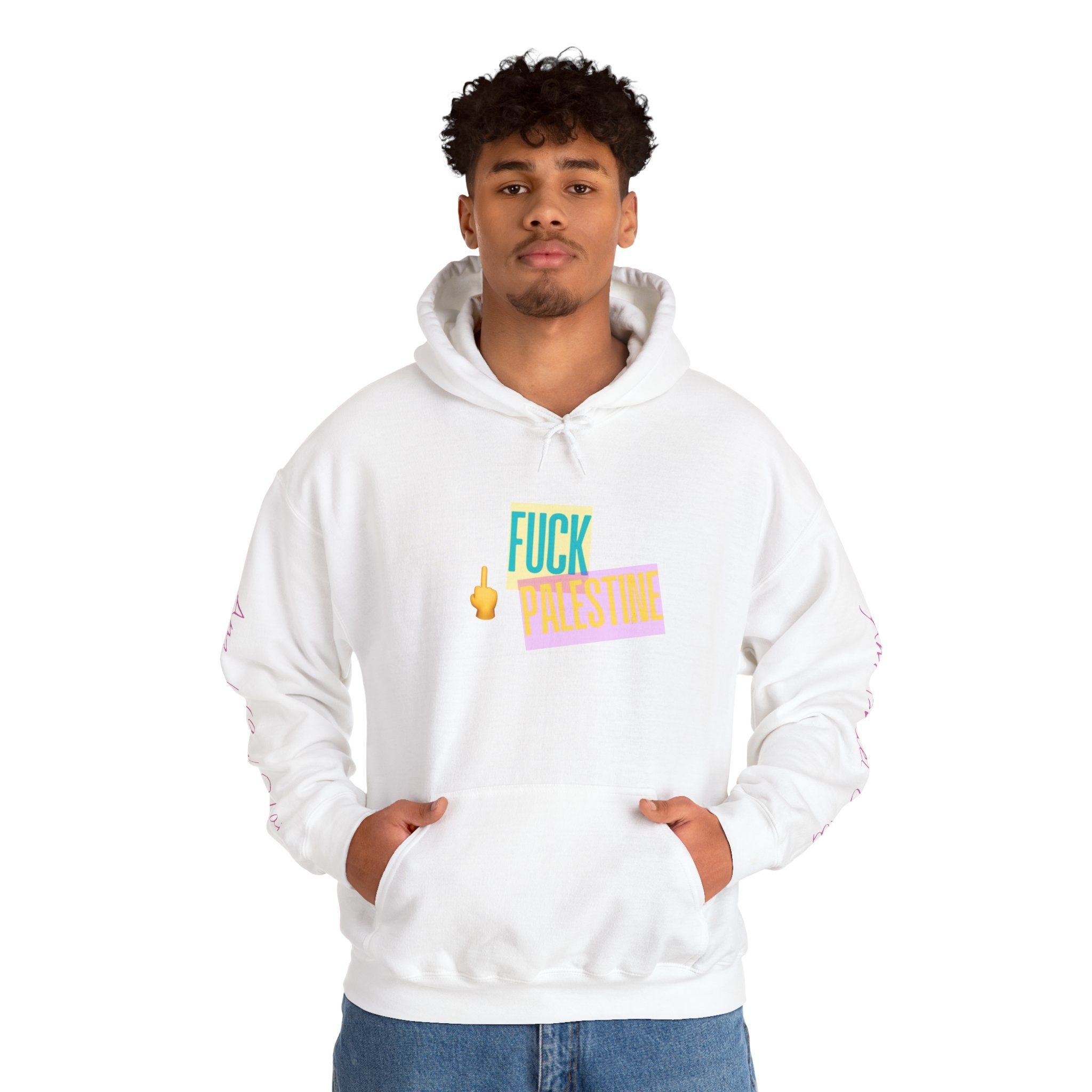 "Fuck Palestine" Unisex Heavy Blend™ Hooded Sweatshirt