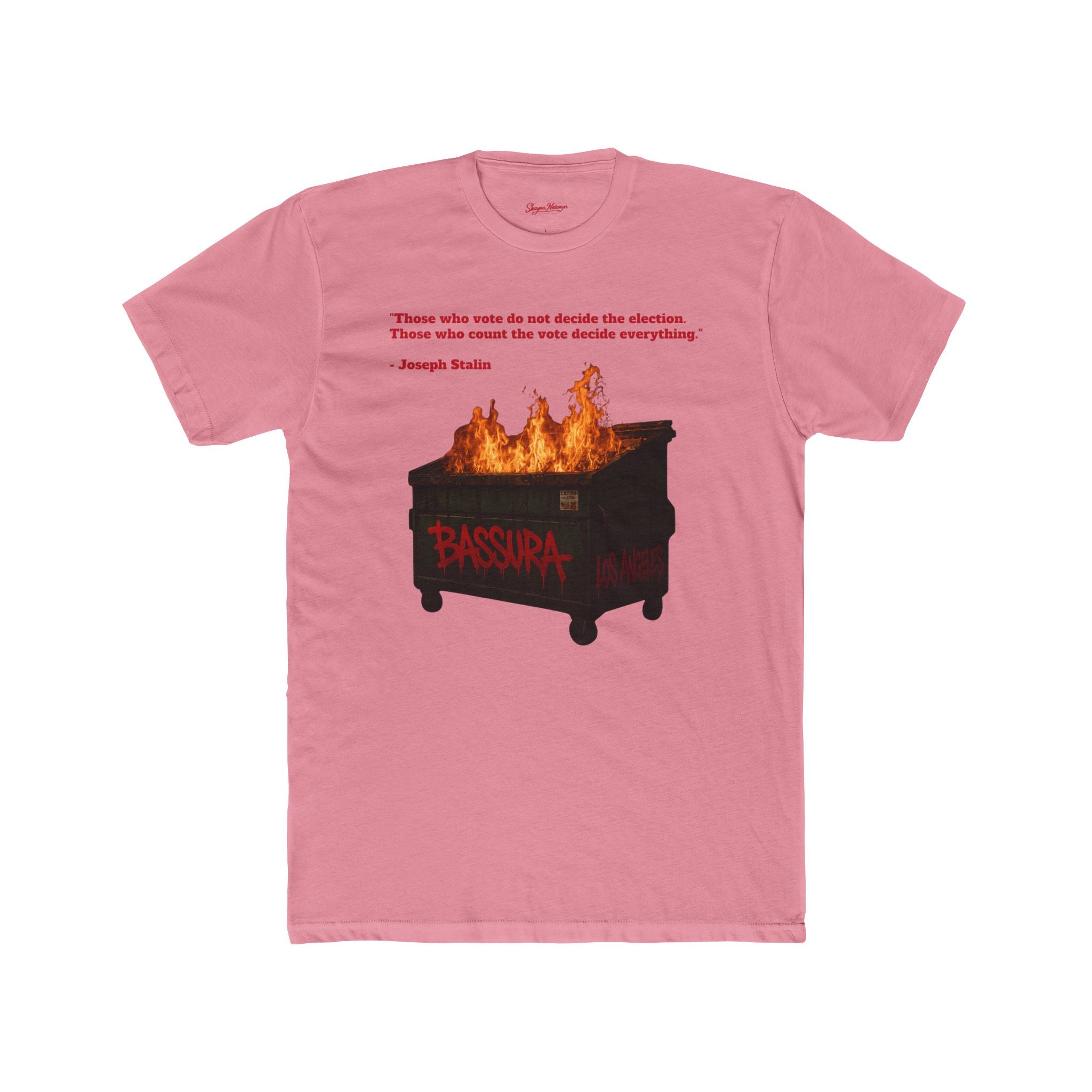 "Bassura" Unisex Cotton Crew Tee
