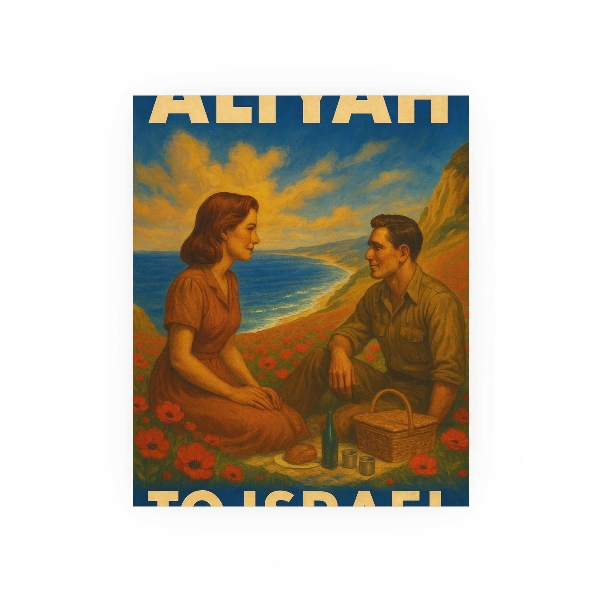 Aliyah Satin and Archival Matte Posters