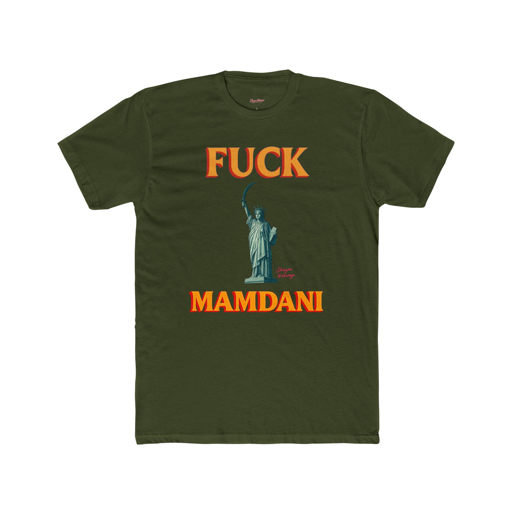 “Fuck Mamdani” men’s tee