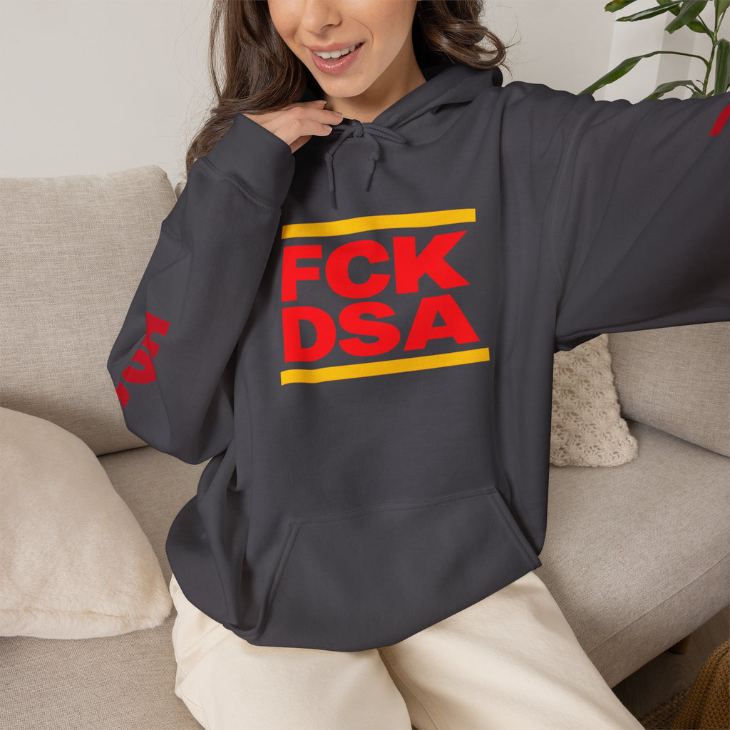 "FCK DSA" Unisex Heavy Blend™ Hooded Sweatshirt