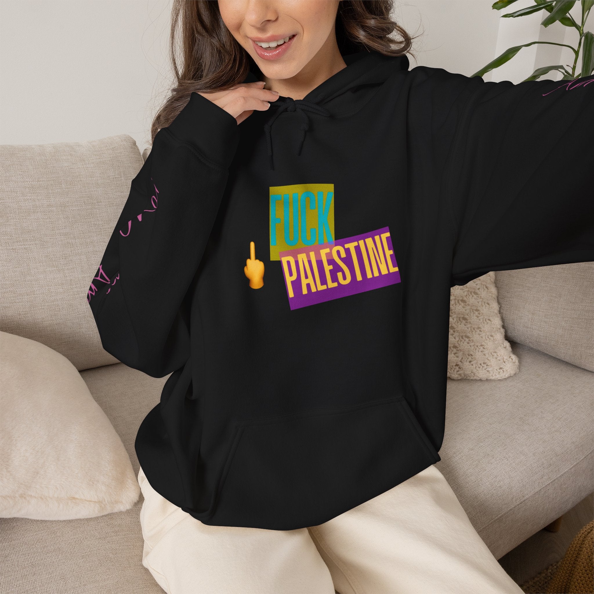 "Fuck Palestine" Unisex Heavy Blend™ Hooded Sweatshirt