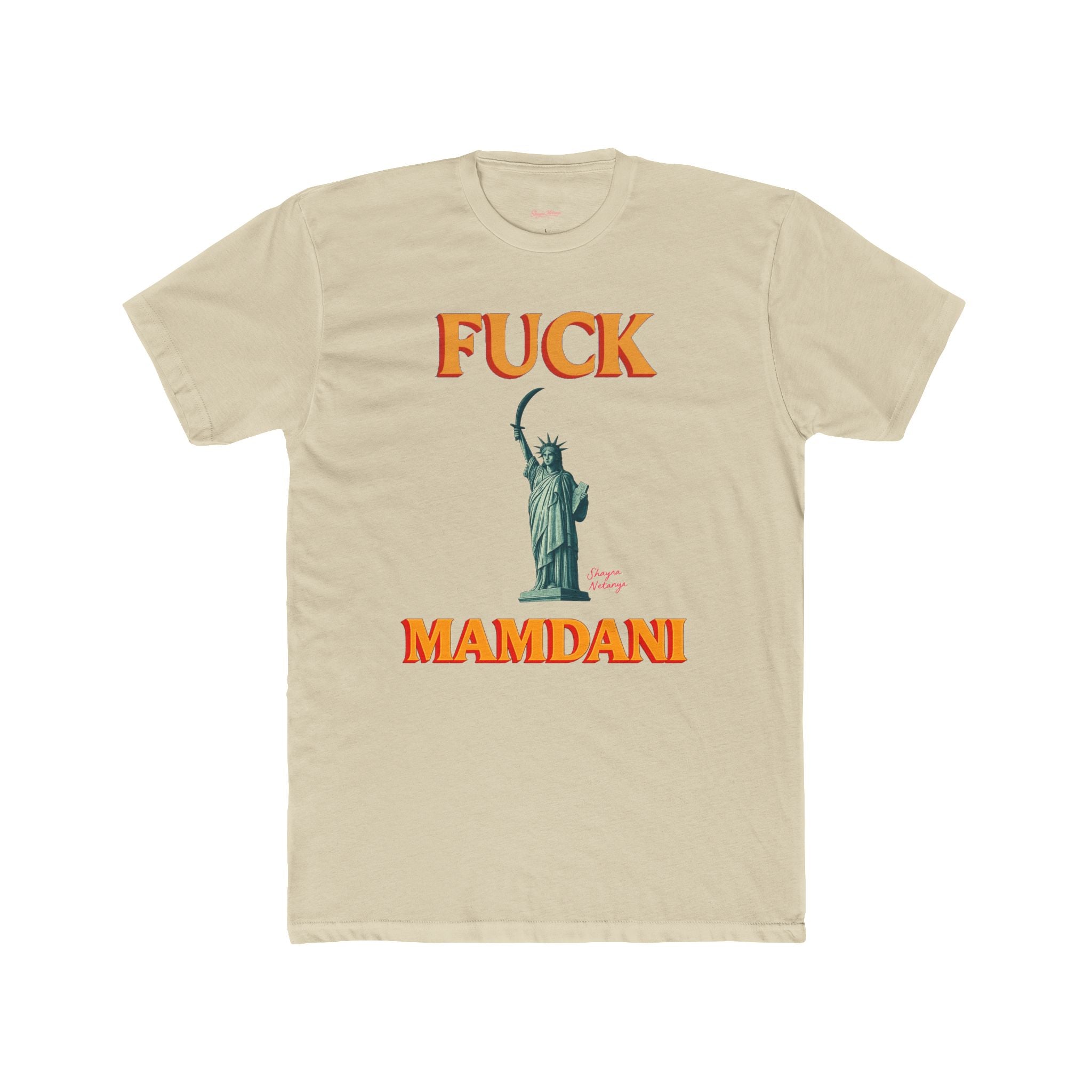 “Fuck Mamdani” men’s tee