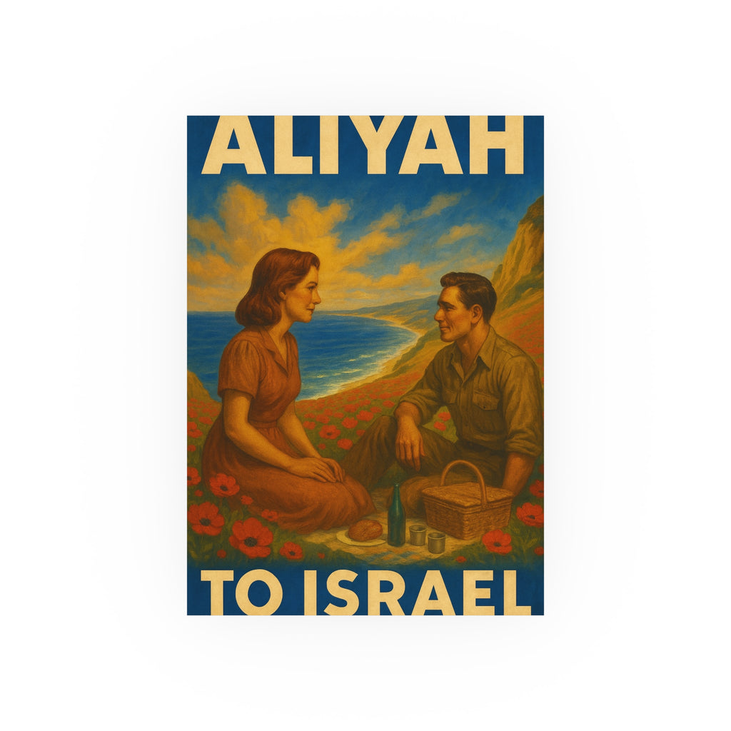Aliyah Satin and Archival Matte Posters