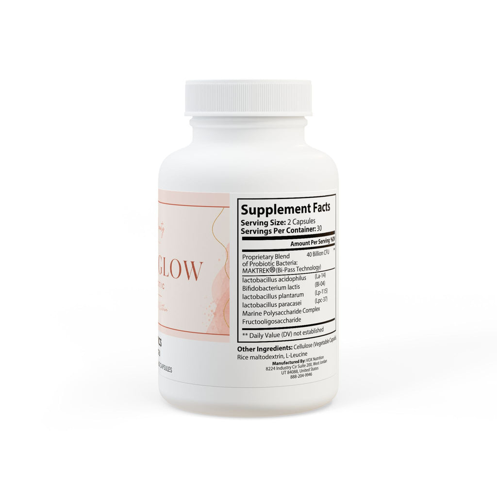Inner Glow Probiotics Supplement (60 Capsules)
