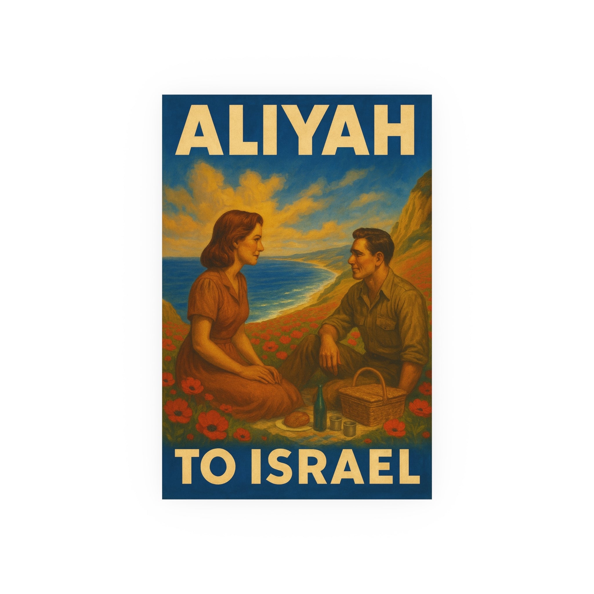 Aliyah Satin and Archival Matte Posters