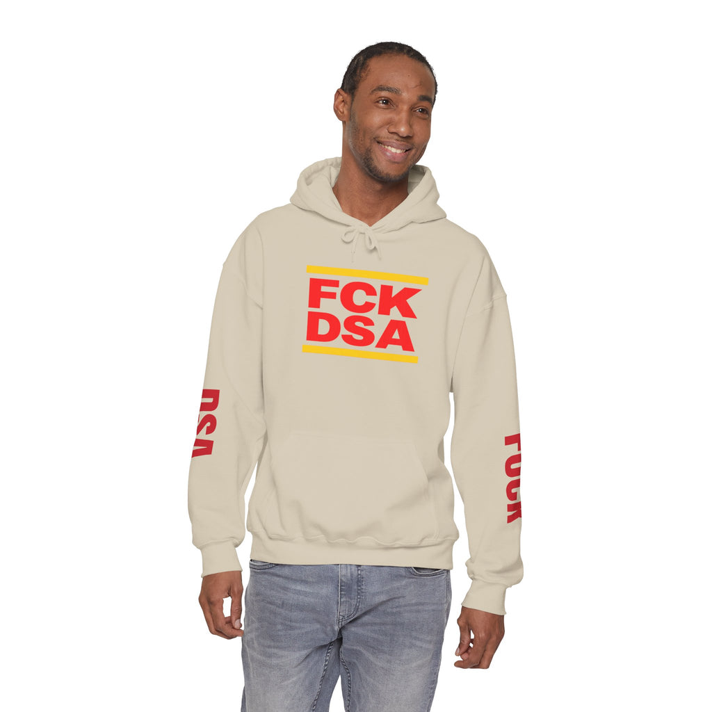 "FCK DSA" Unisex Heavy Blend™ Hooded Sweatshirt