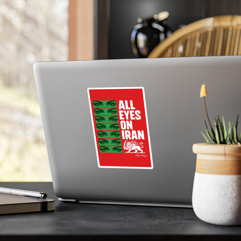 All Eyes On Iran Kiss-Cut Vinyl Decals
