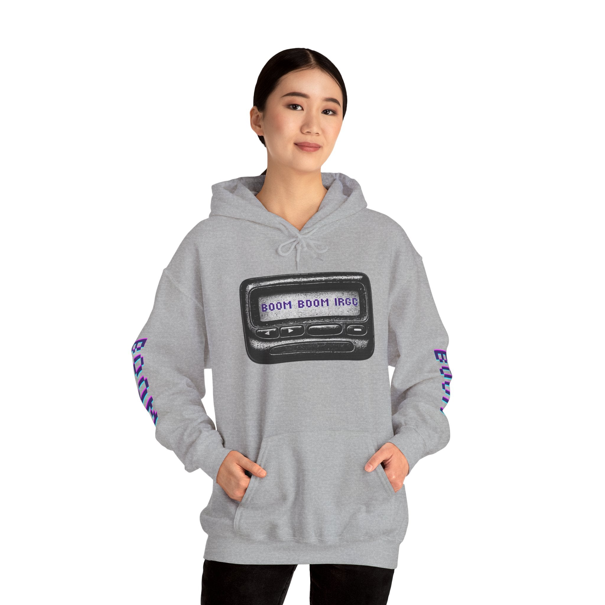 "BOOM" Unisex Heavy Blend™ Hooded Sweatshirt