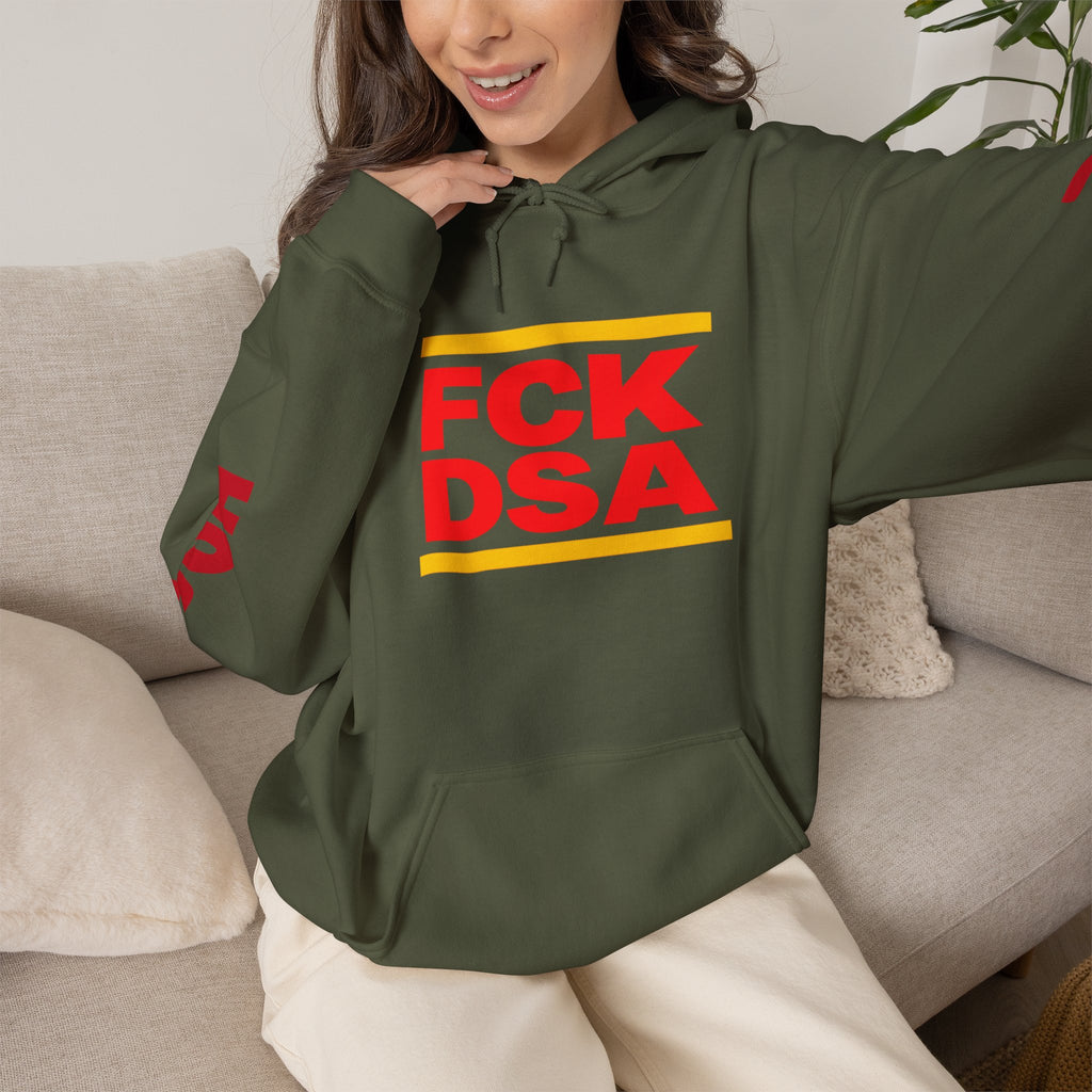 "FCK DSA" Unisex Heavy Blend™ Hooded Sweatshirt