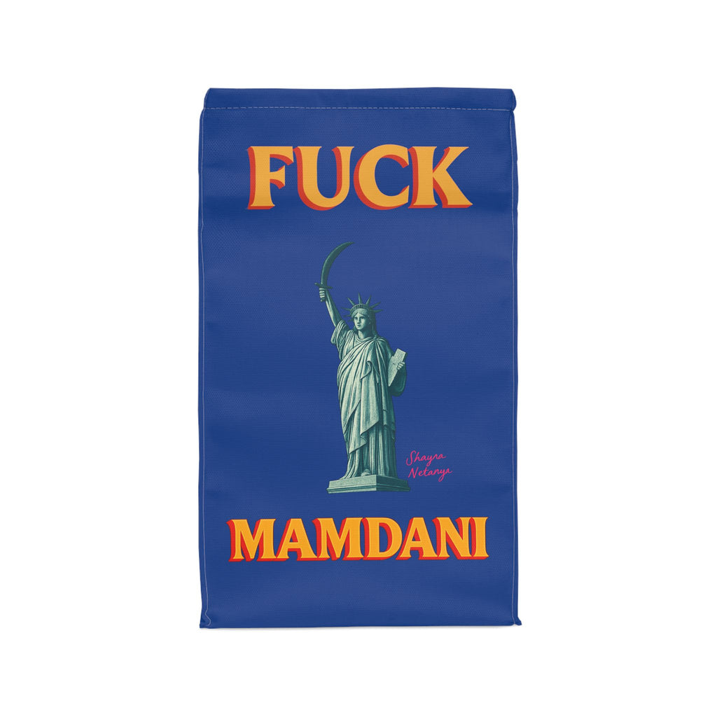 "Fuck Mamdani" Polyester Lunch Bag