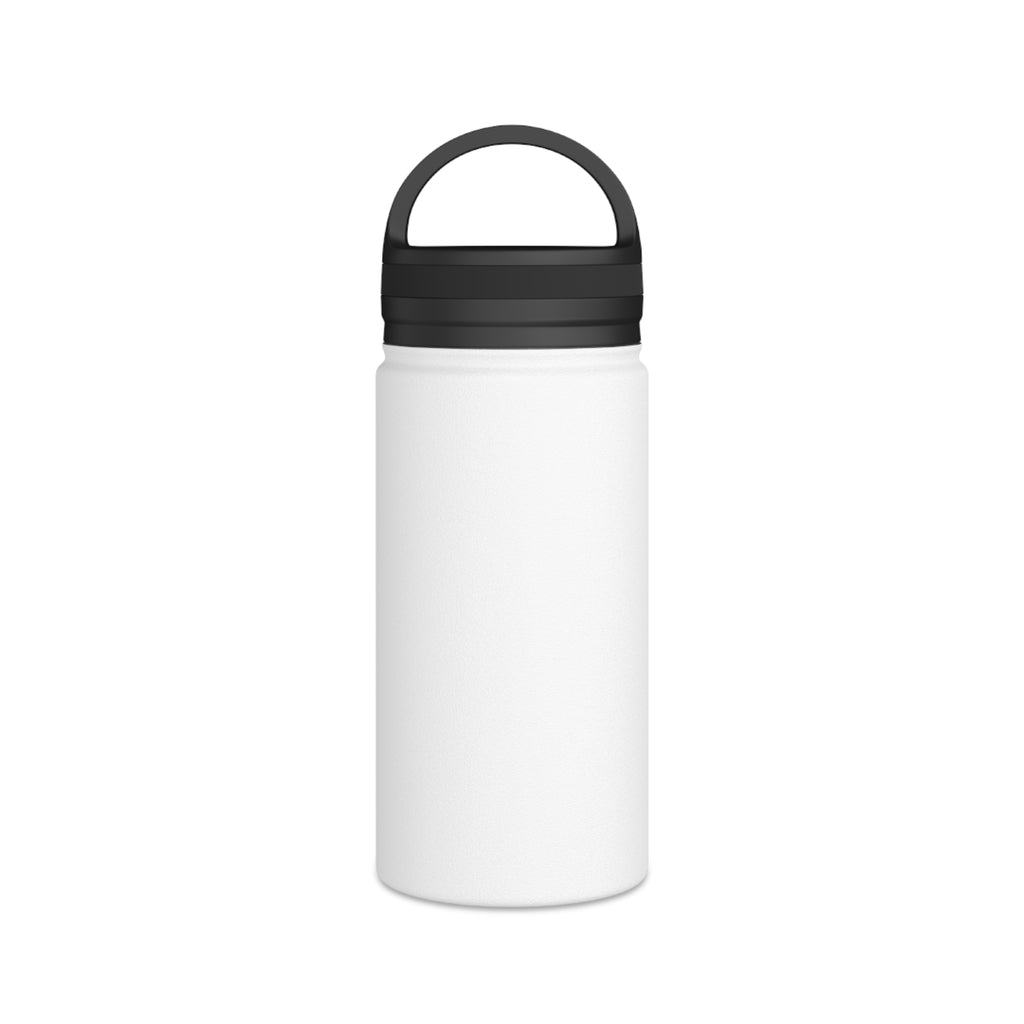 "FCK DSA" Stainless Steel Water Bottle, Handle Lid