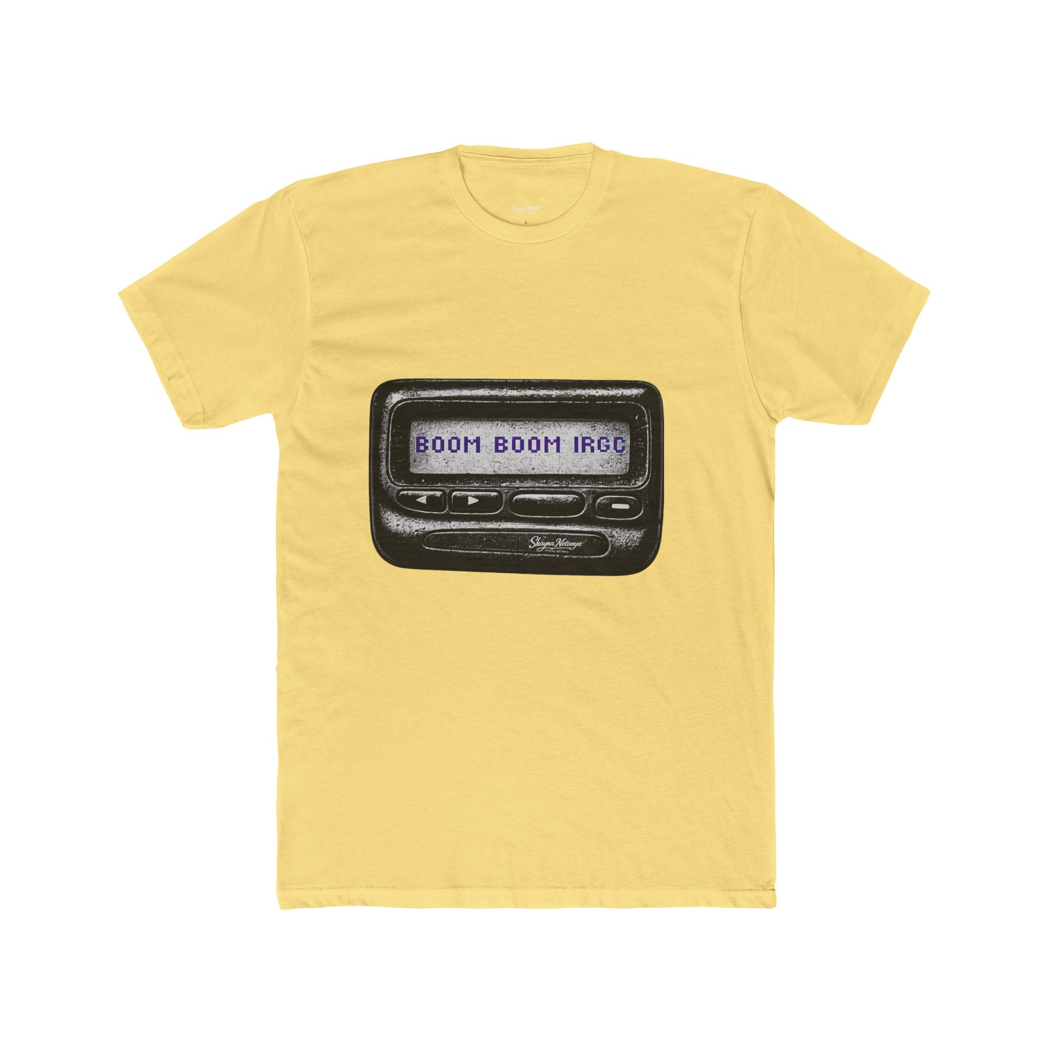 "Boom Boom" Unisex Cotton Crew Tee