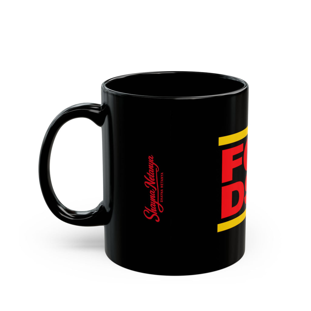 "FCK DSA" Black Mug (11oz, 15oz)