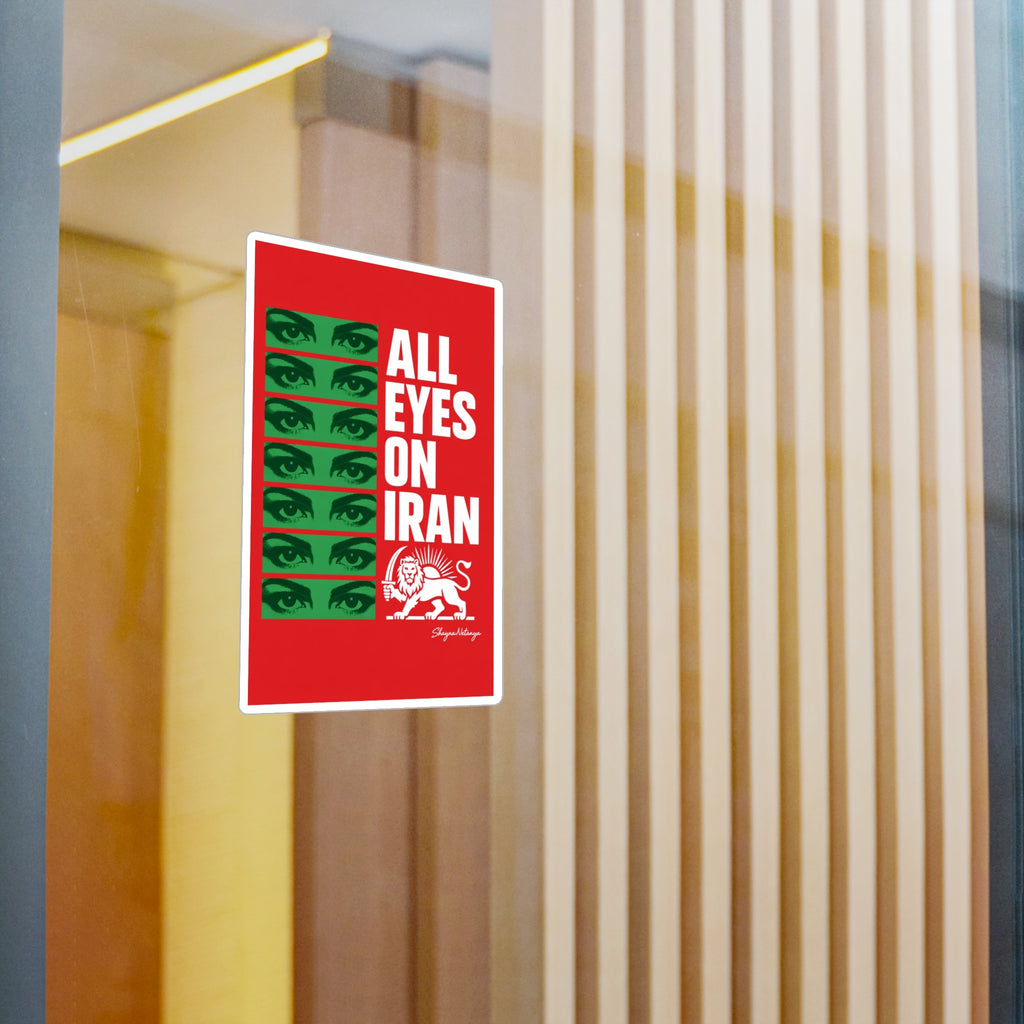 All Eyes On Iran Kiss-Cut Vinyl Decals