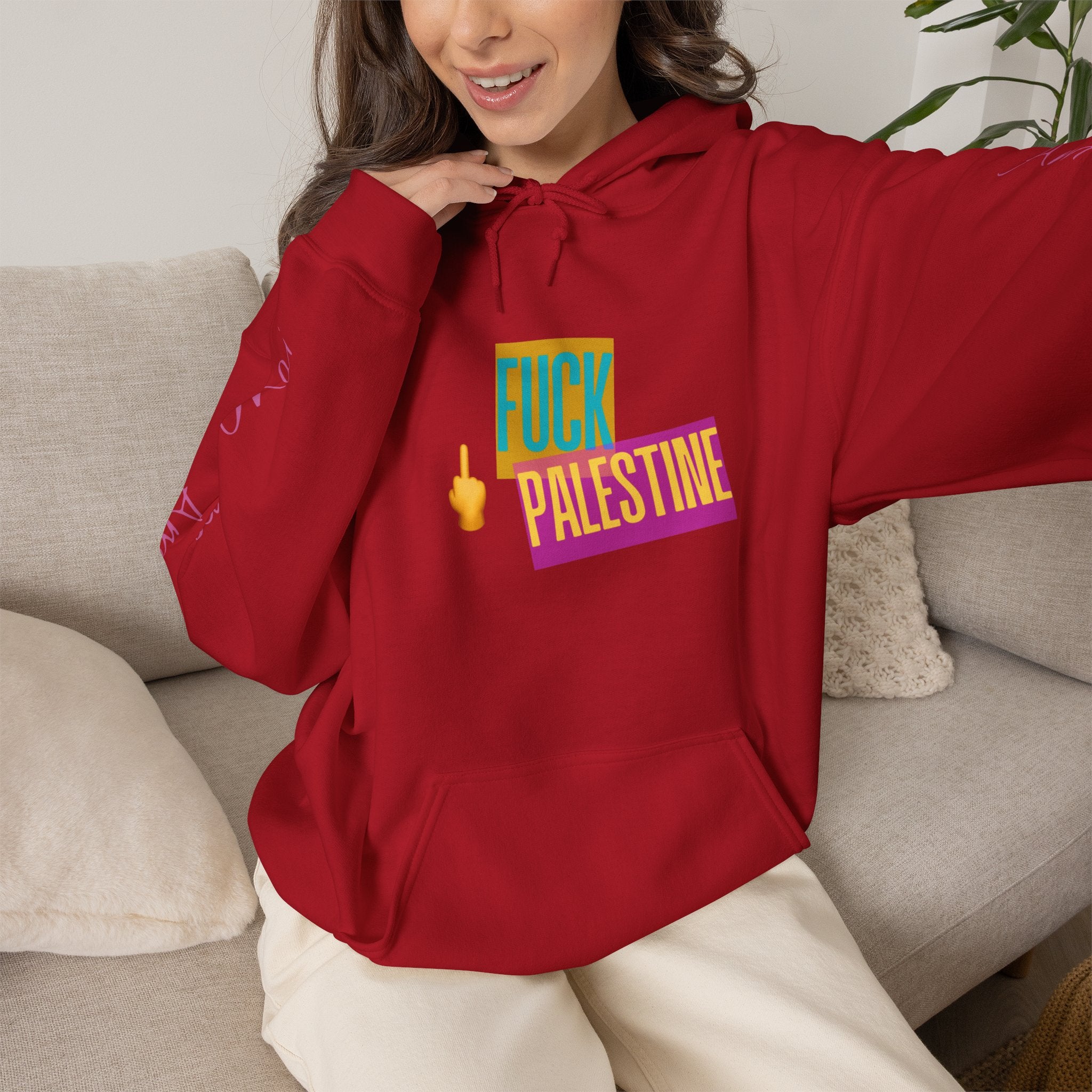 "Fuck Palestine" Unisex Heavy Blend™ Hooded Sweatshirt