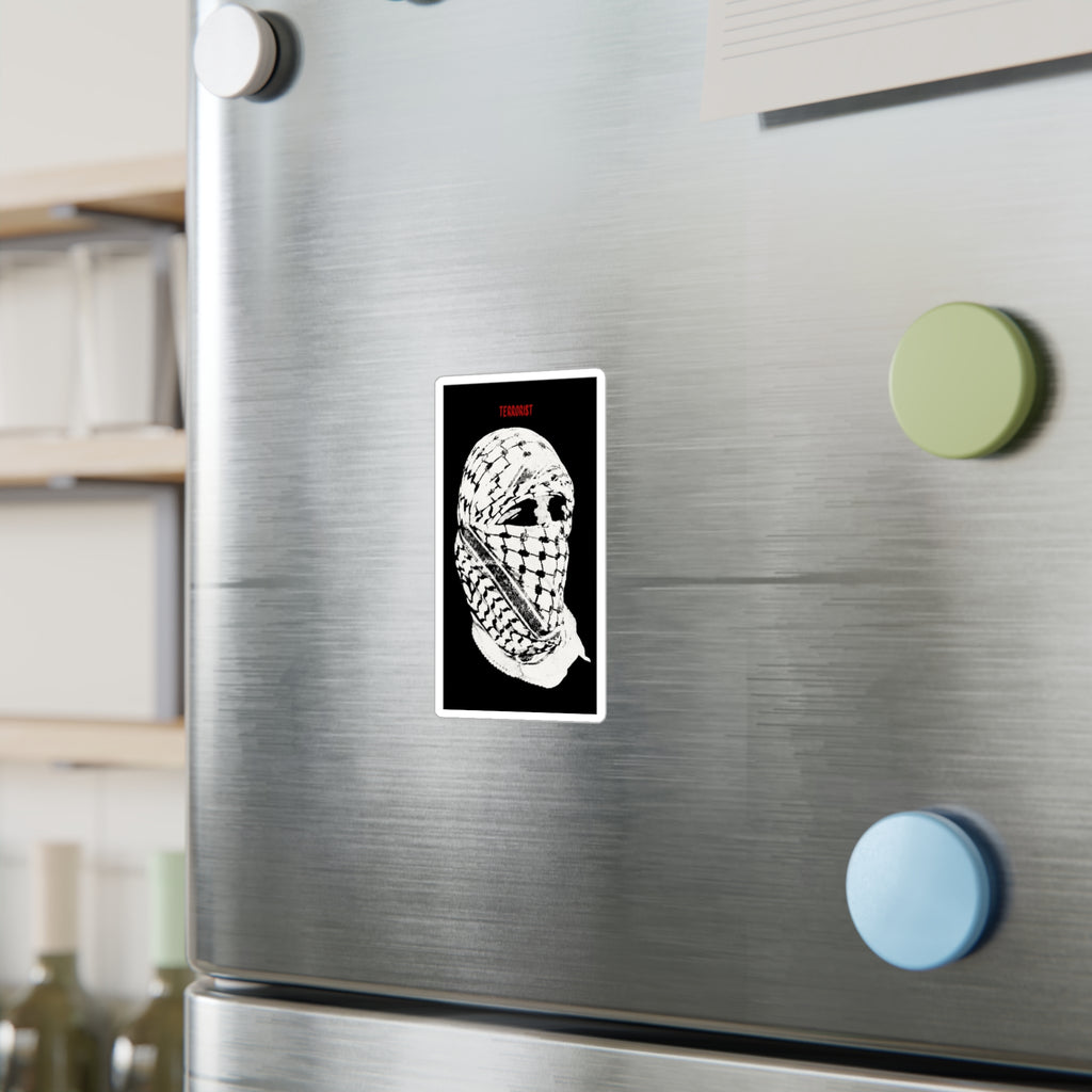 "Terrorist" Kiss-Cut Vinyl Decals