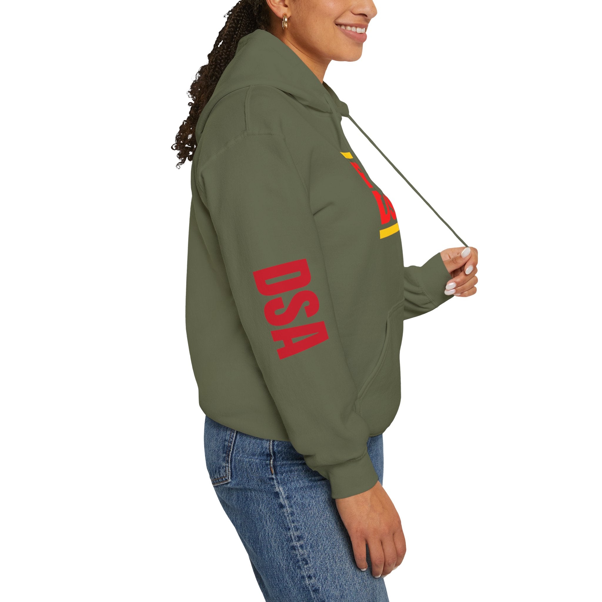 "FCK DSA" Unisex Heavy Blend™ Hooded Sweatshirt