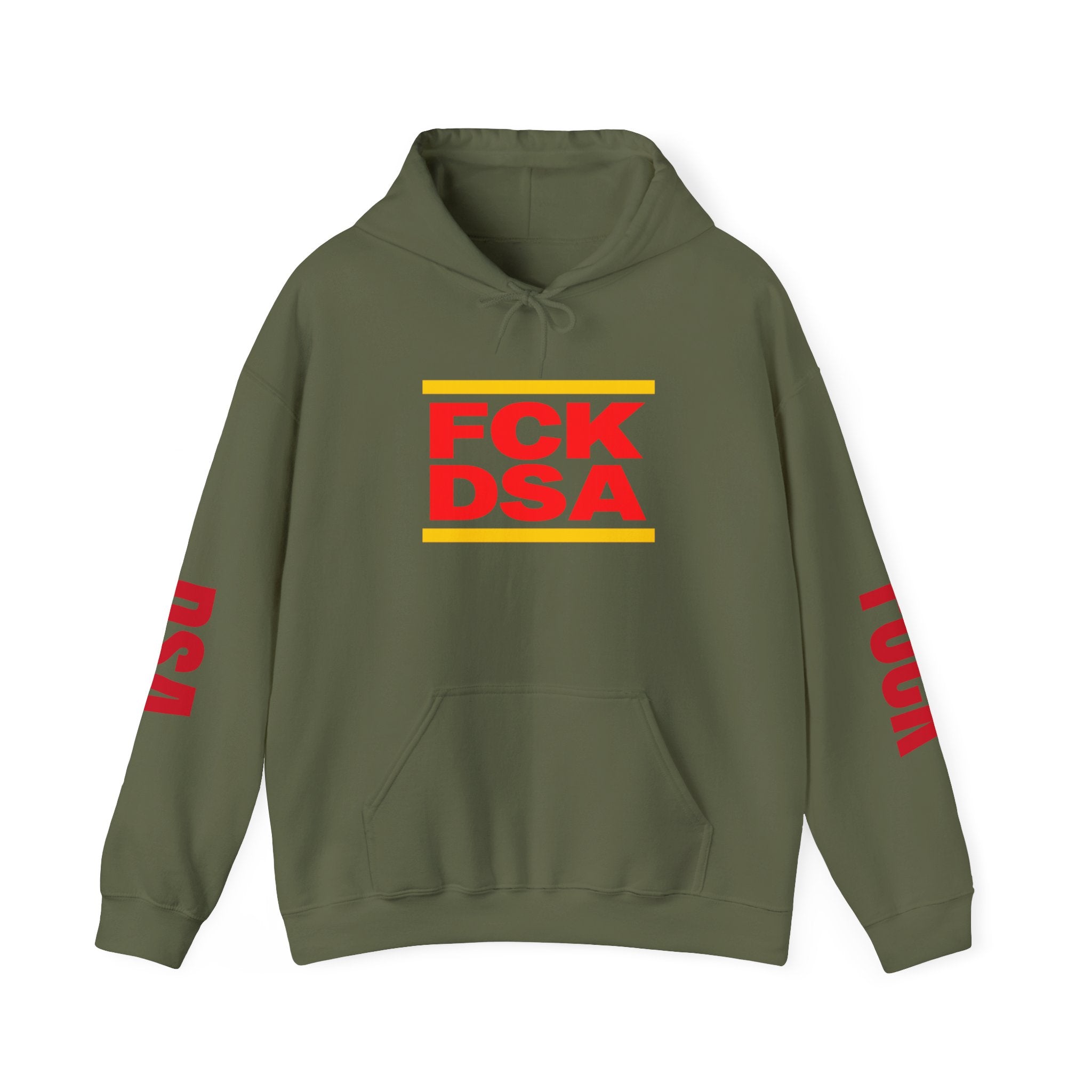 "FCK DSA" Unisex Heavy Blend™ Hooded Sweatshirt