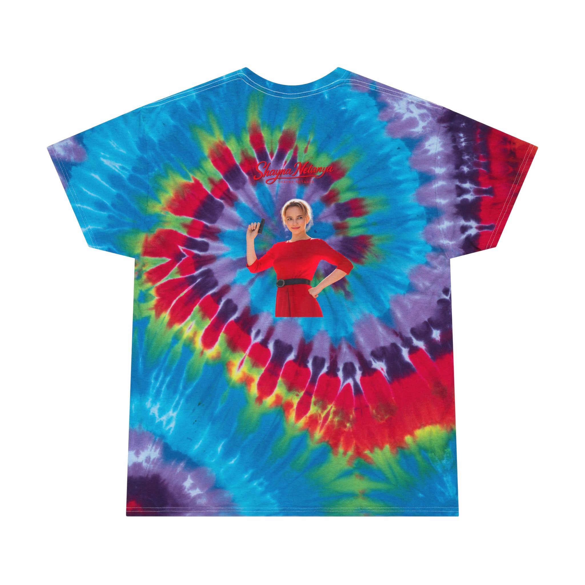 "What Would Villanelle Do?" Tie-Dye Tee, Spiral