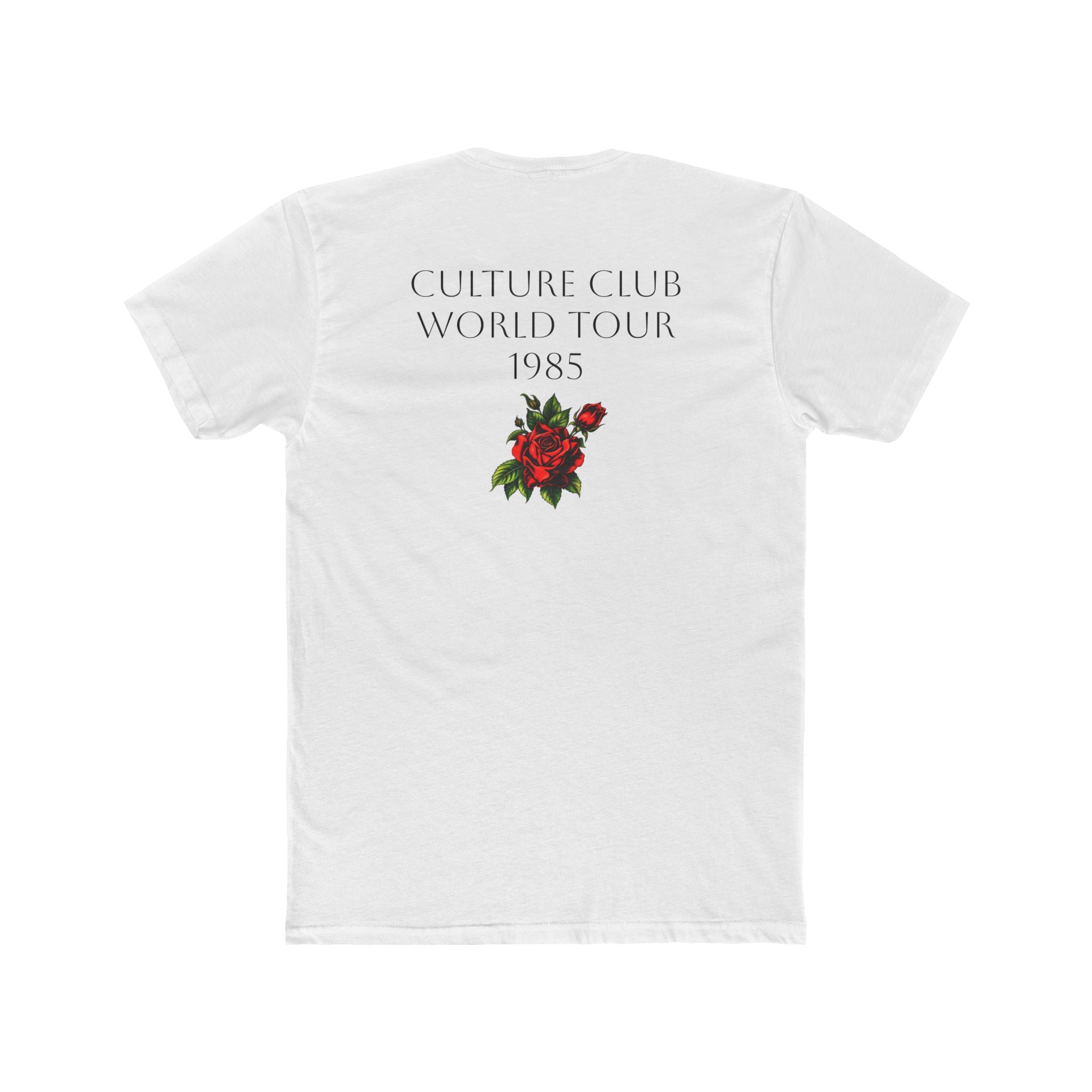 The Rose Edit — Culture Club 1985 Hebrew Tee 🌹✡️Unisex Cotton Crew Tee