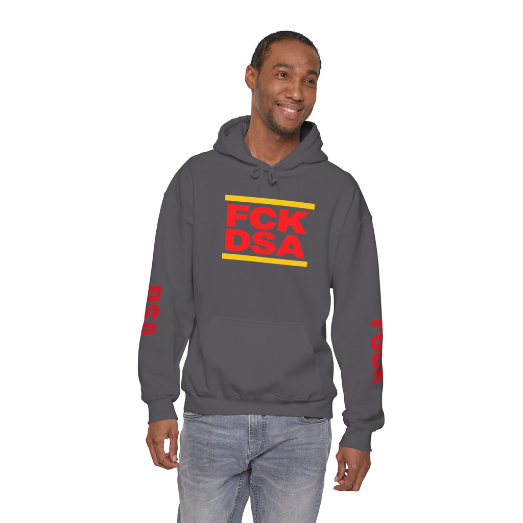 "FCK DSA" Unisex Heavy Blend™ Hooded Sweatshirt