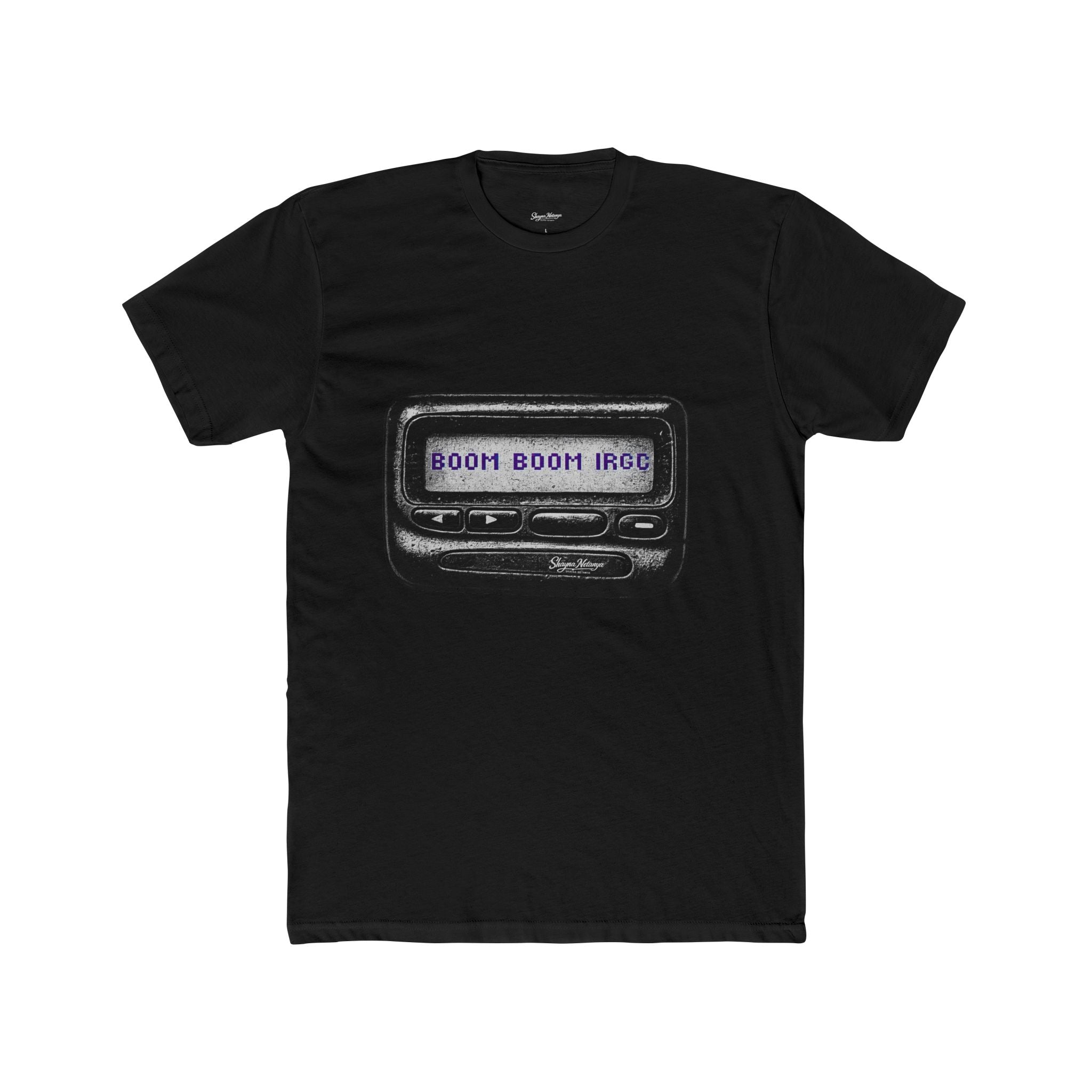 "Boom Boom" Unisex Cotton Crew Tee