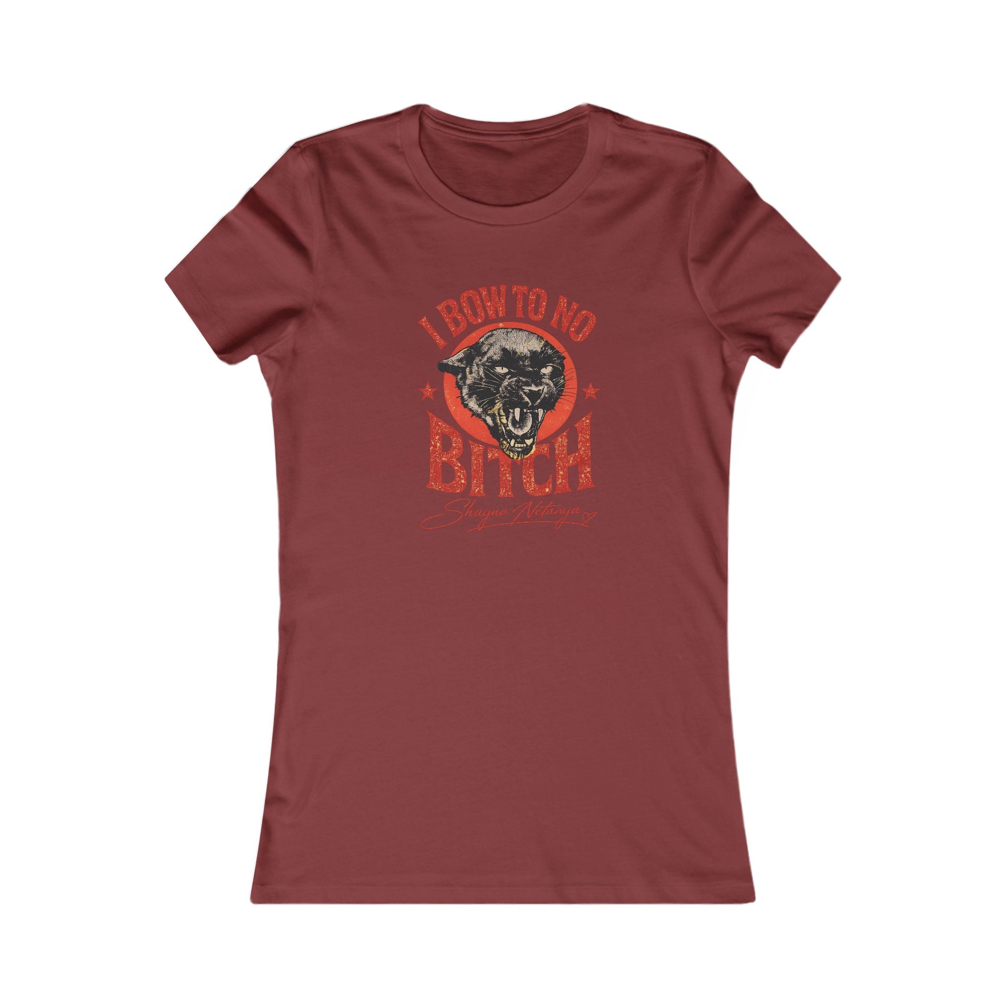 "I Bow to No Bitch" Women's Favorite Tee