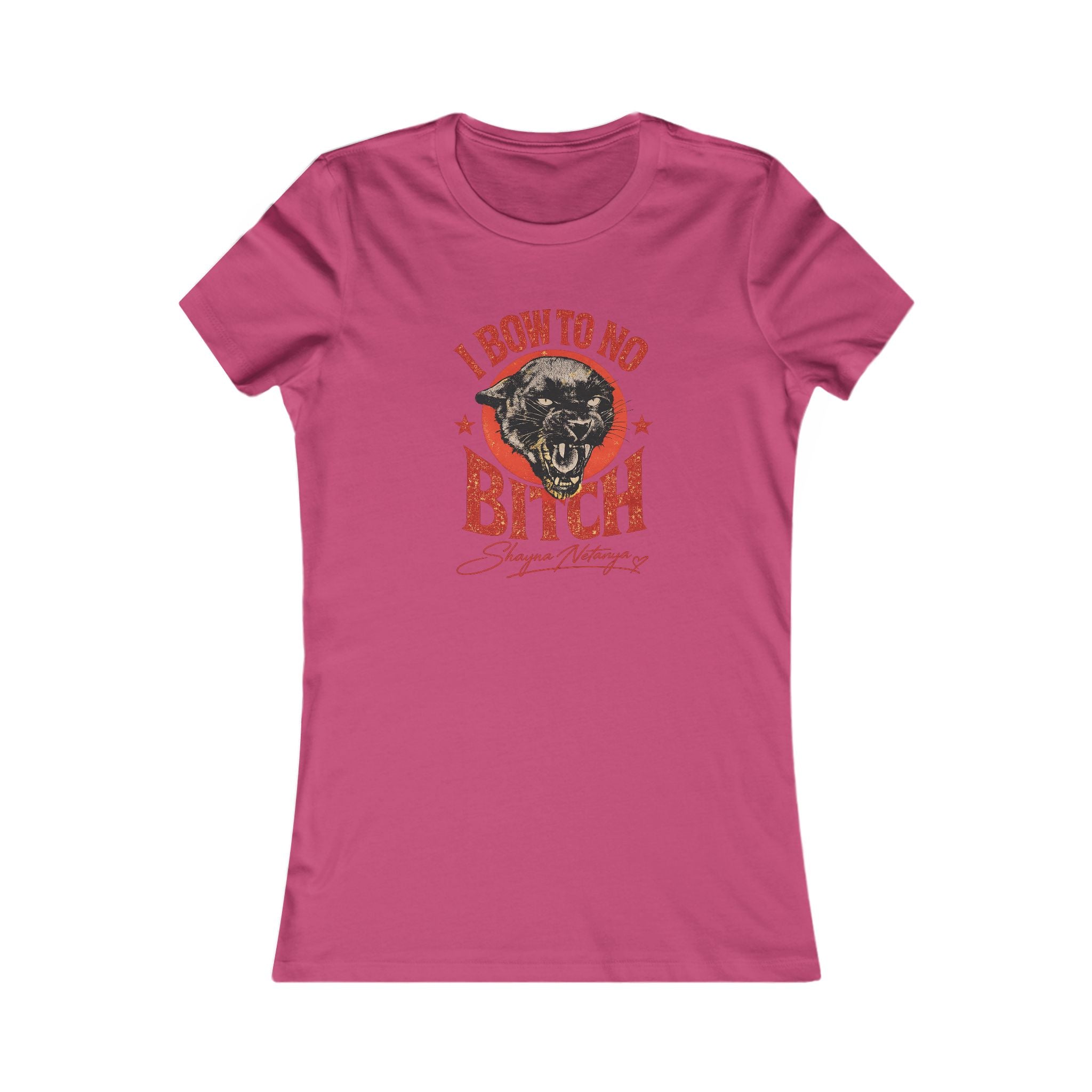"I Bow to No Bitch" Women's Favorite Tee