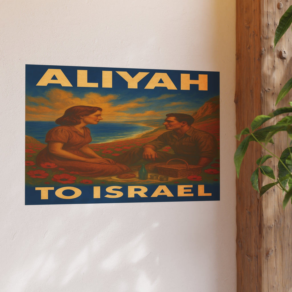 Aliyah Satin and Archival Matte Posters