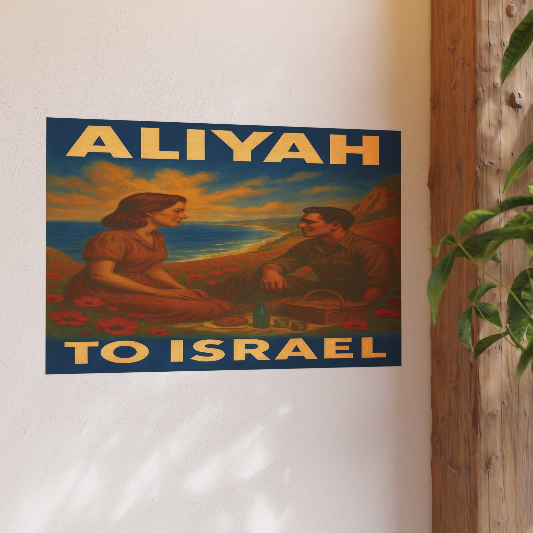 Aliyah Satin and Archival Matte Posters