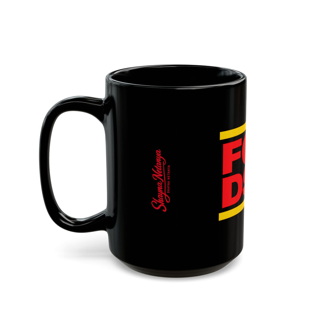 "FCK DSA" Black Mug (11oz, 15oz)