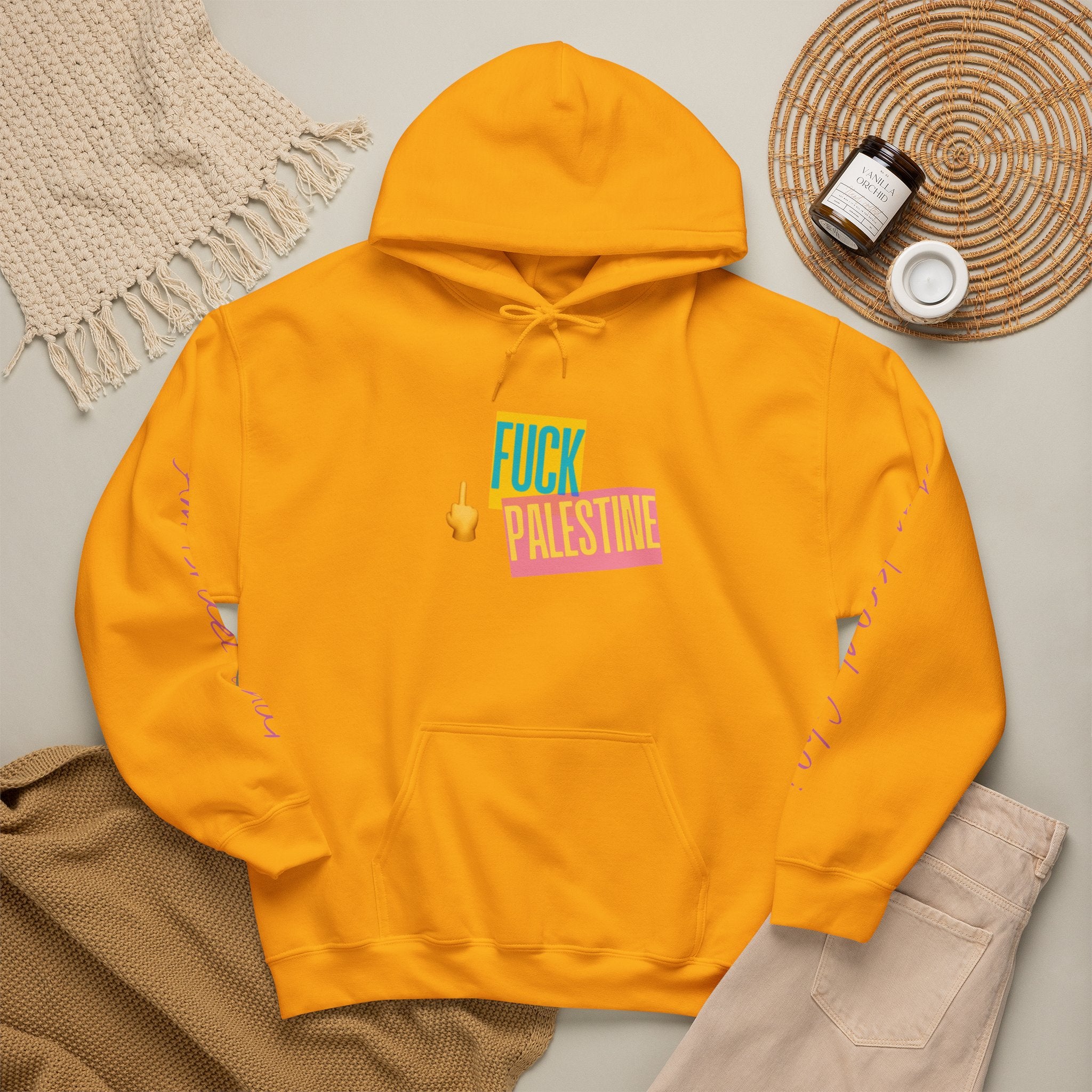 "Fuck Palestine" Unisex Heavy Blend™ Hooded Sweatshirt