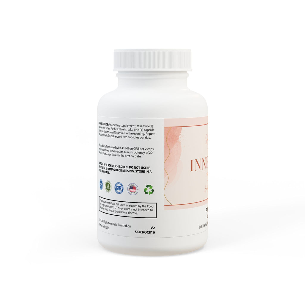 Inner Glow Probiotics Supplement (60 Capsules)