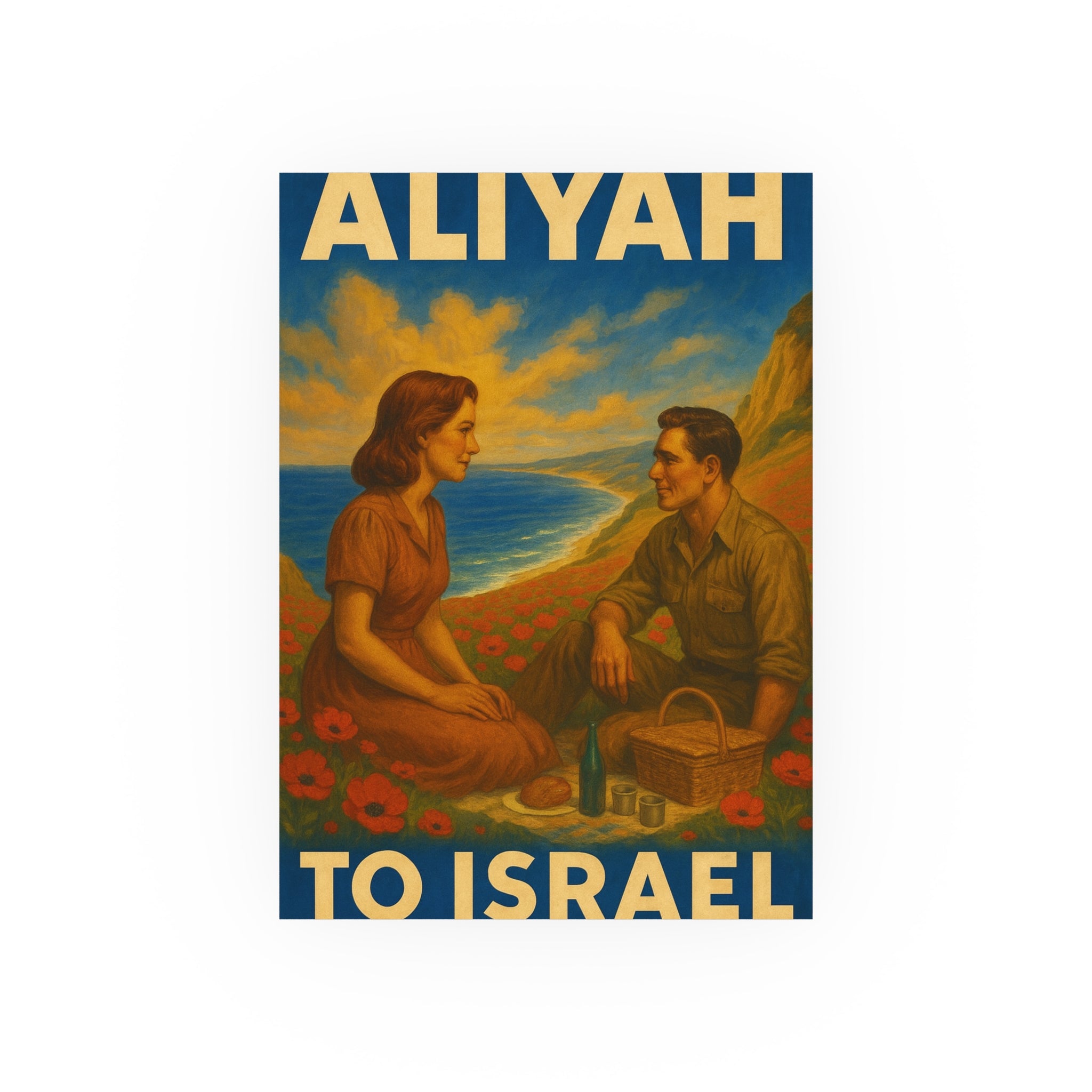 Aliyah Satin and Archival Matte Posters